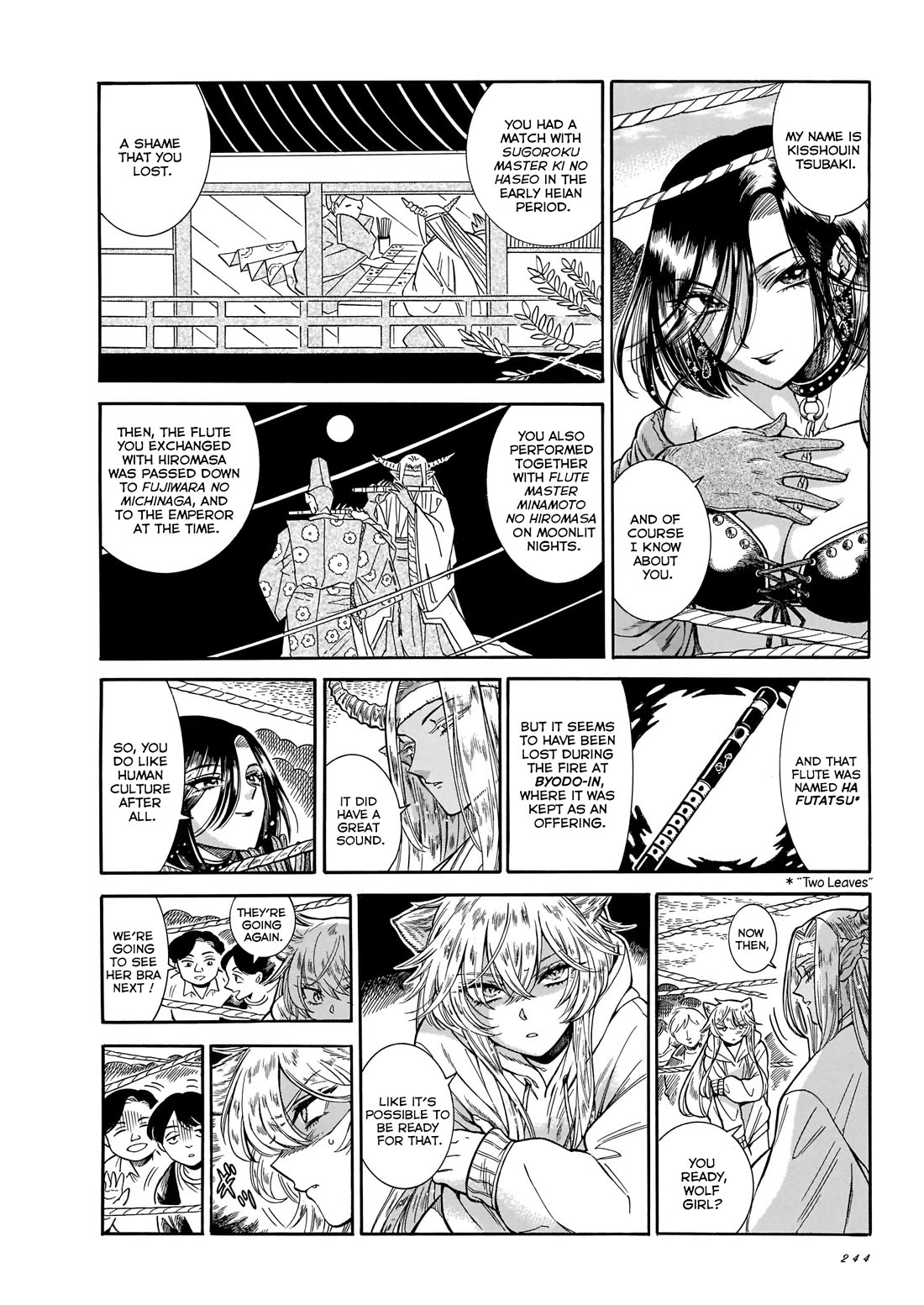 Beni Tsubaki Chapter 23 page 10 - Chapter 23: Glamorous Party! Strip Jaken