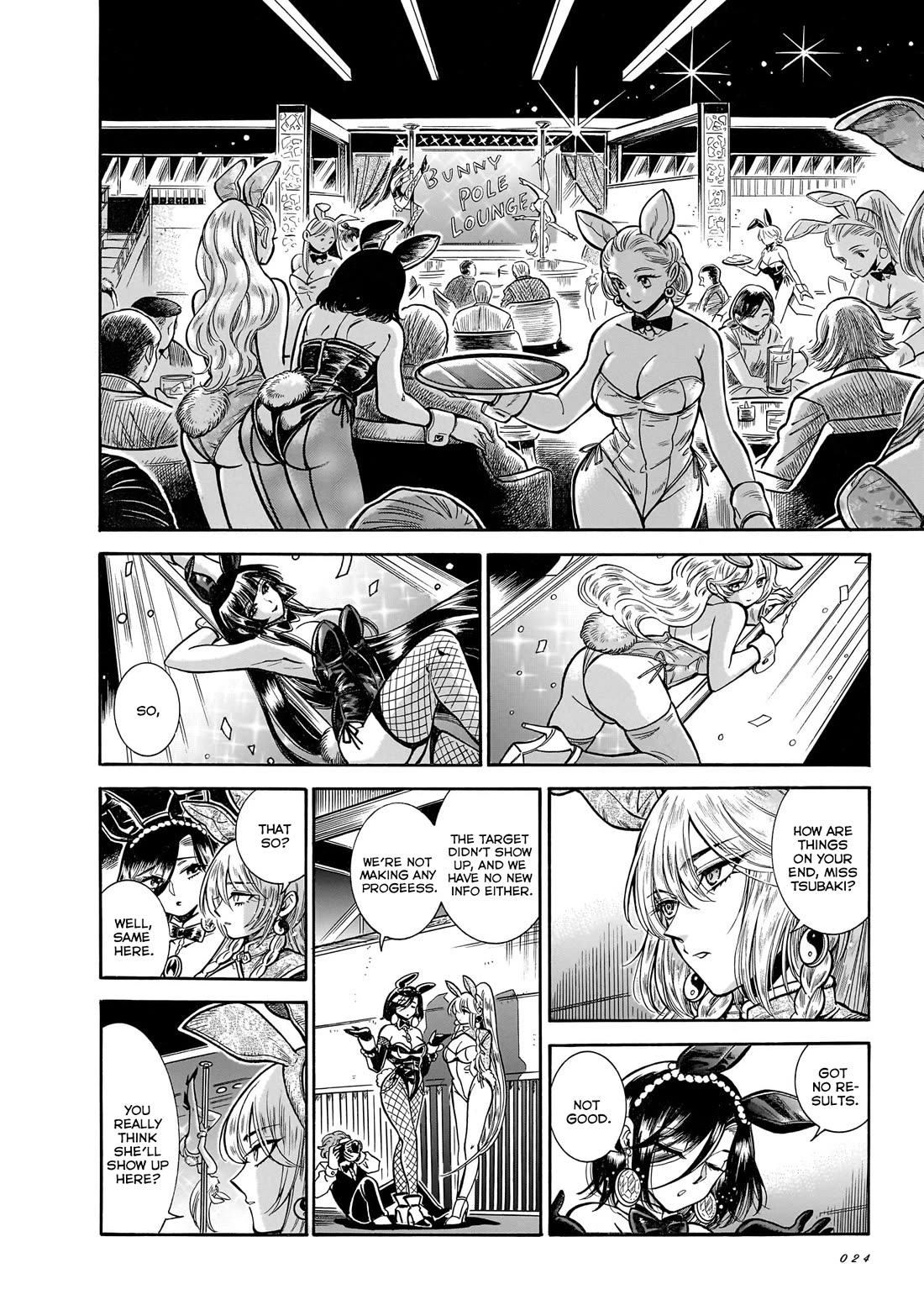 Beni Tsubaki Chapter 26 page 14 - Chapter 26: Mirthless rabbit leaps into the night