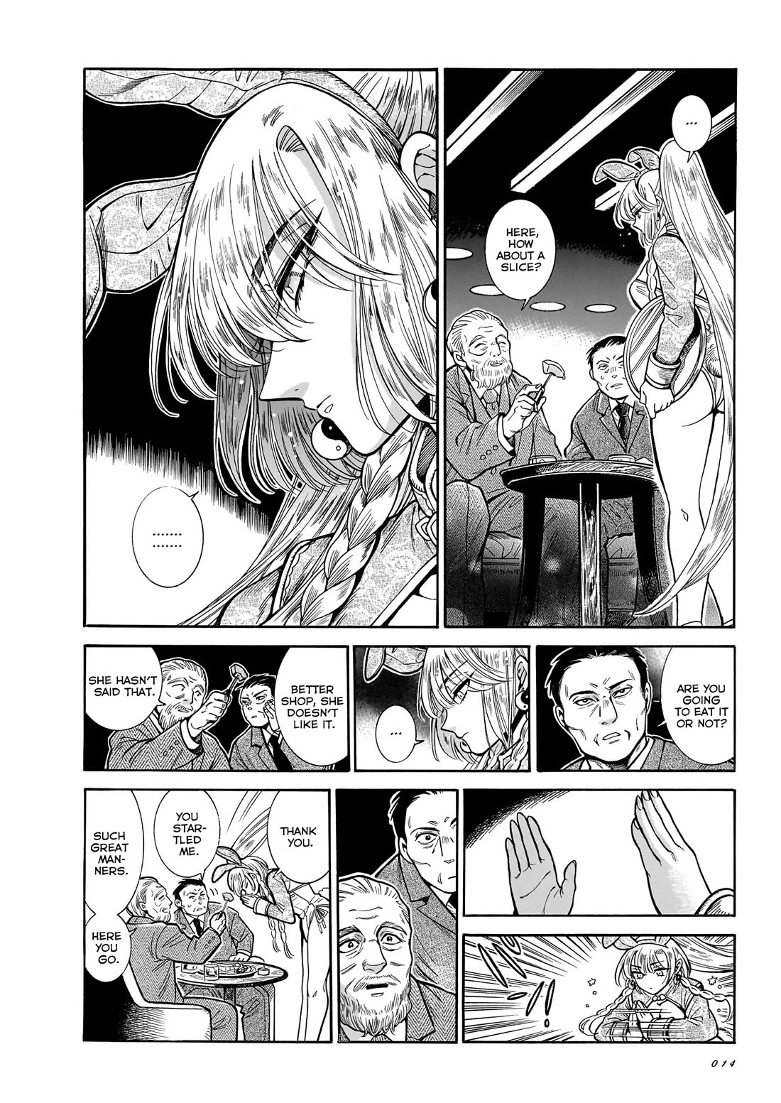 Beni Tsubaki Chapter 26 page 4 - Chapter 26: Mirthless rabbit leaps into the night