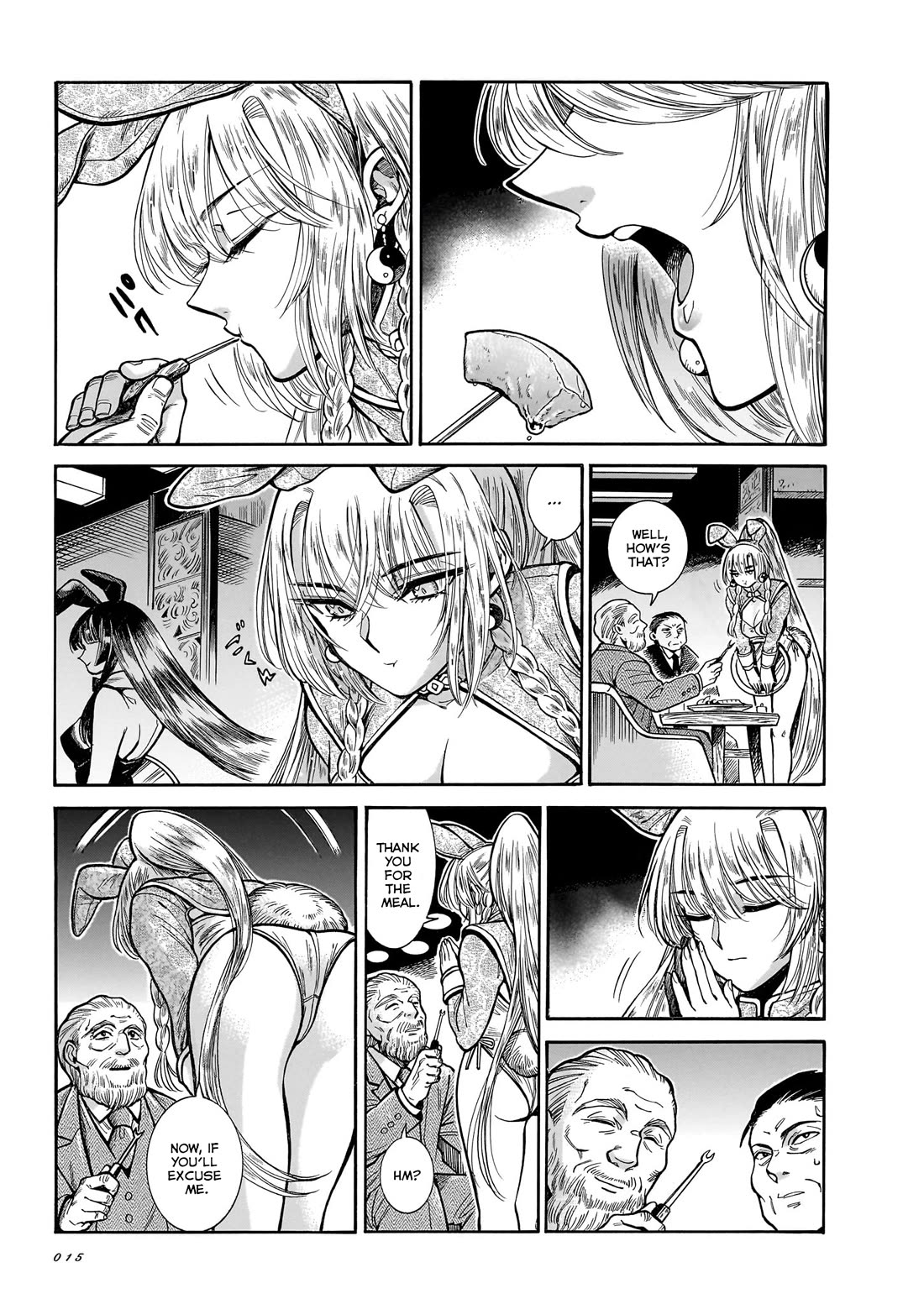 Beni Tsubaki Chapter 26 page 5 - Chapter 26: Mirthless rabbit leaps into the night