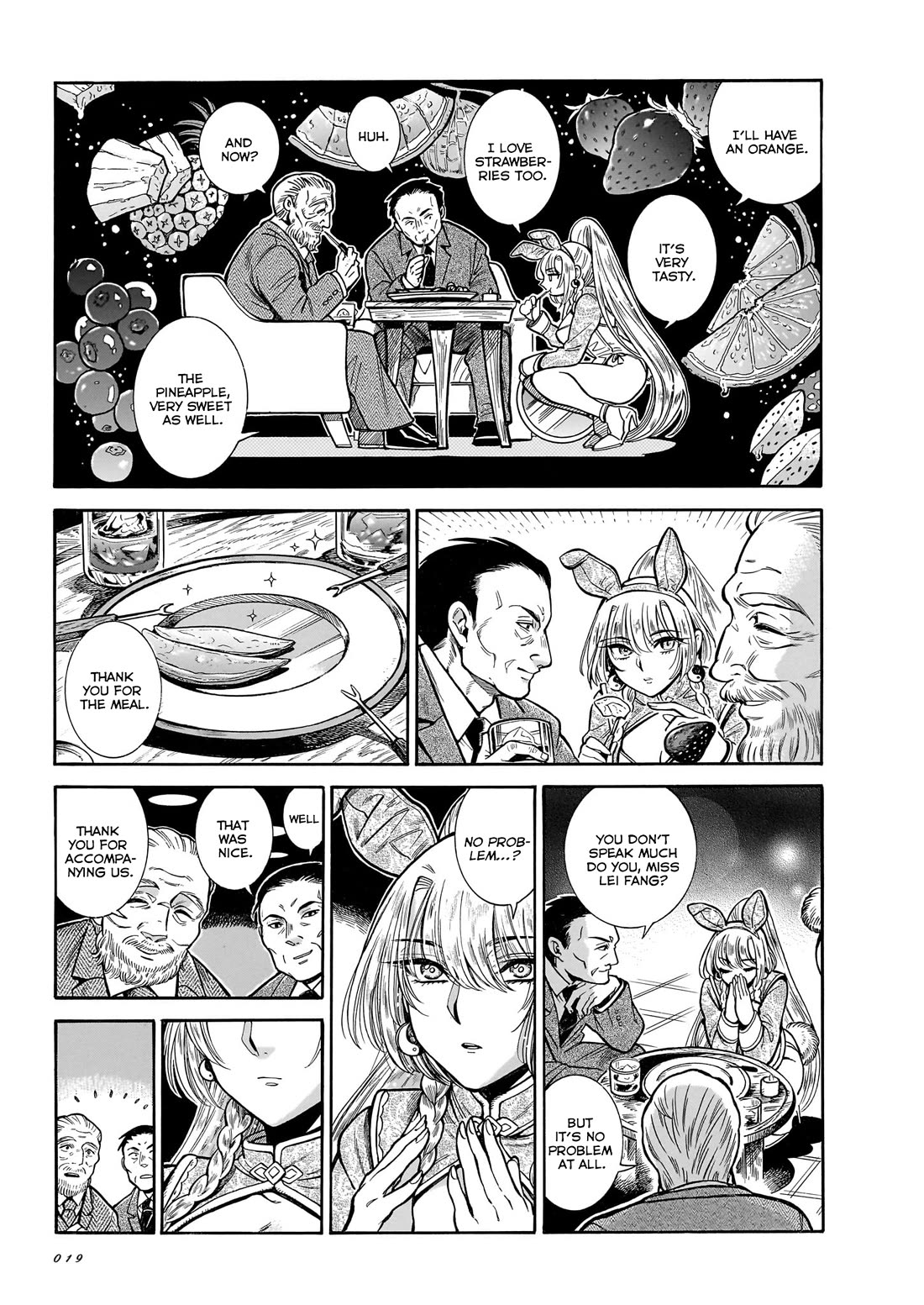 Beni Tsubaki Chapter 26 page 9 - Chapter 26: Mirthless rabbit leaps into the night