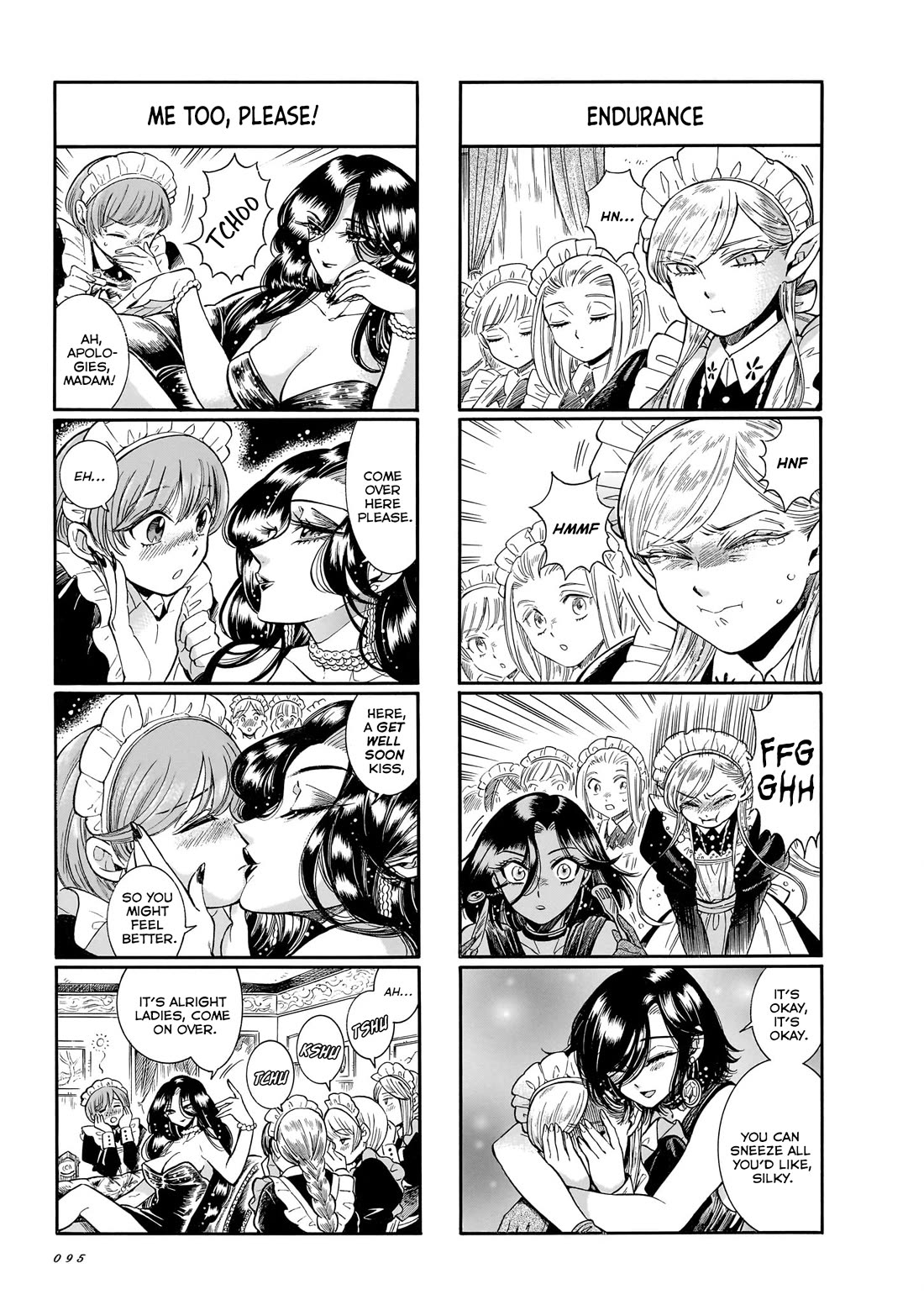 Beni Tsubaki Chapter 29 page 9 - Chapter 29: The sneezing situations of the Kisshouin house