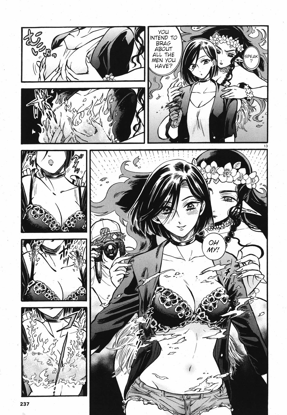 Beni Tsubaki Chapter 3 page 13 - Chapter 3: Goddess Pele: Hawaii