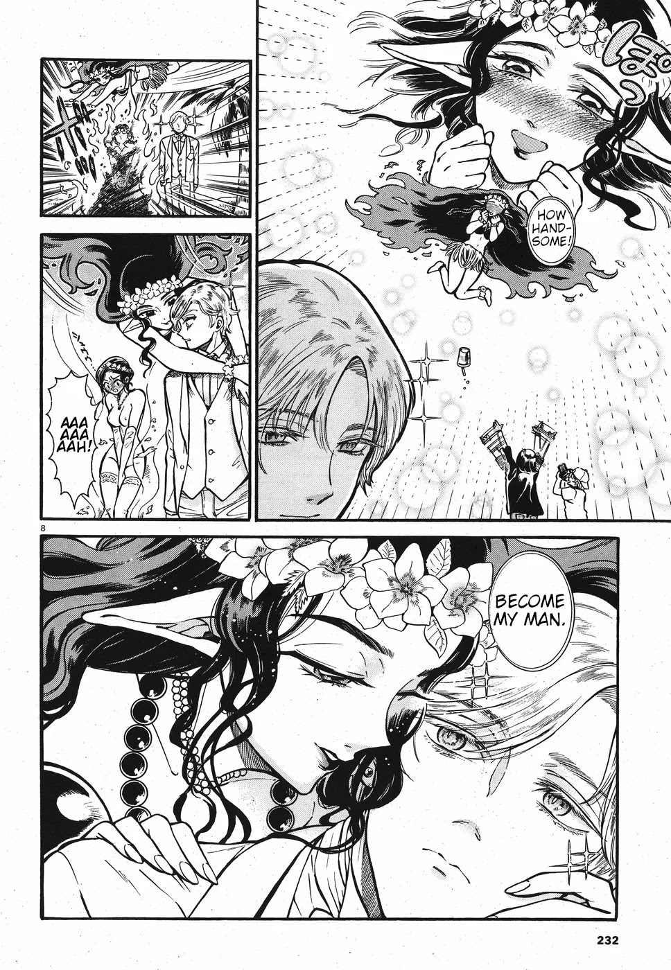 Beni Tsubaki Chapter 3 page 8 - Chapter 3: Goddess Pele: Hawaii