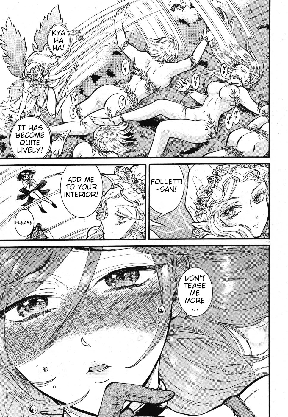 Beni Tsubaki Chapter 4 page 13 - Chapter 4: Folletti: Italy