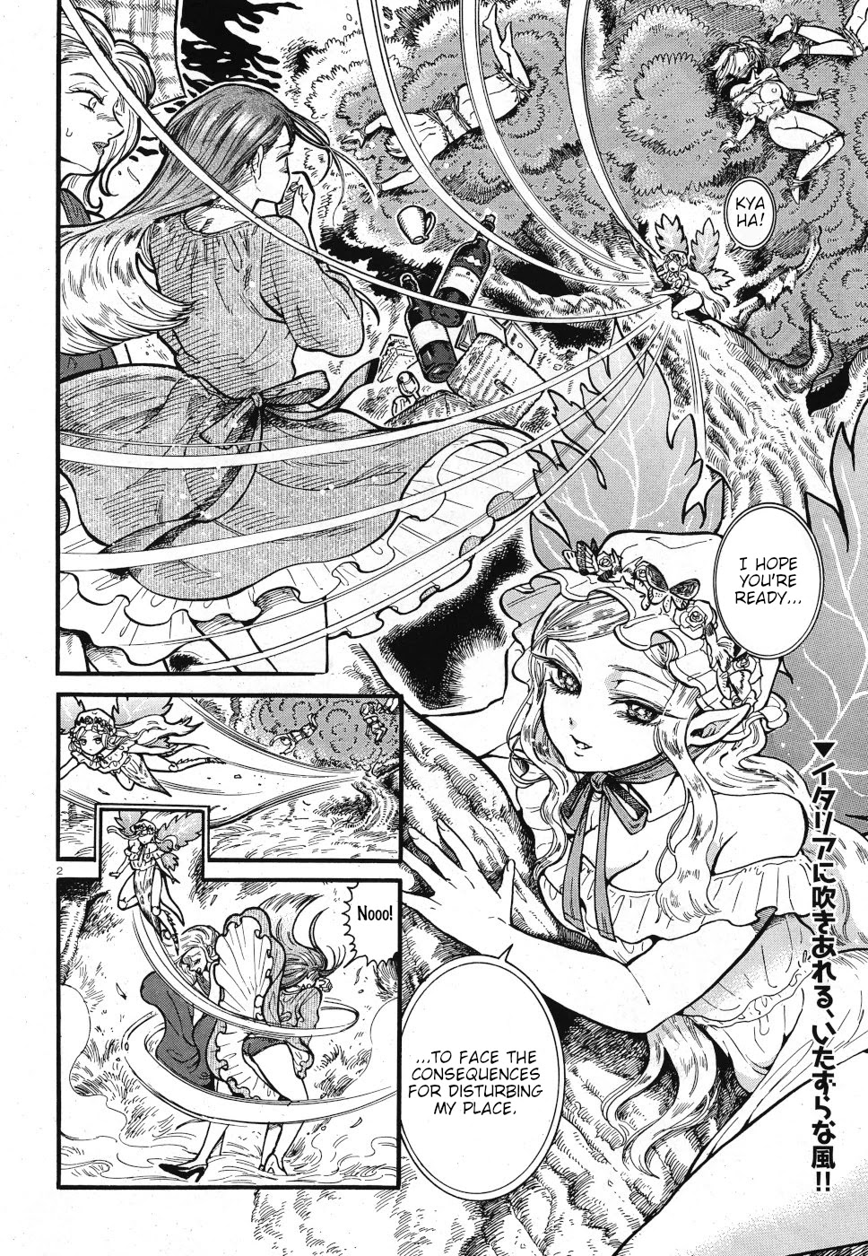 Beni Tsubaki Chapter 4 page 2 - Chapter 4: Folletti: Italy