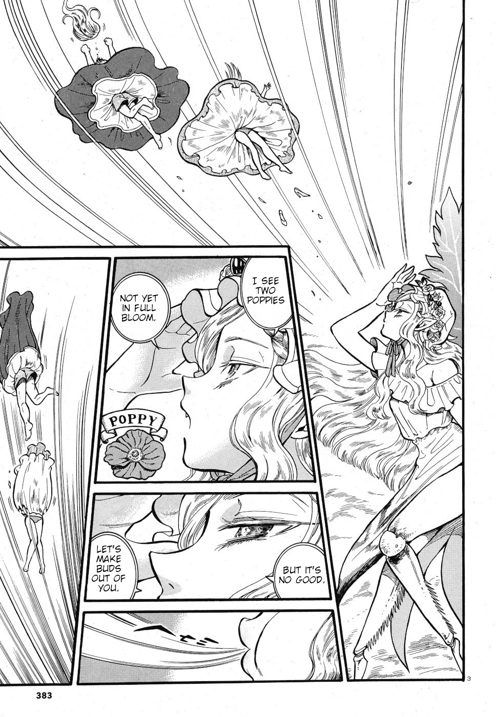 Beni Tsubaki Chapter 4 page 3 - Chapter 4: Folletti: Italy