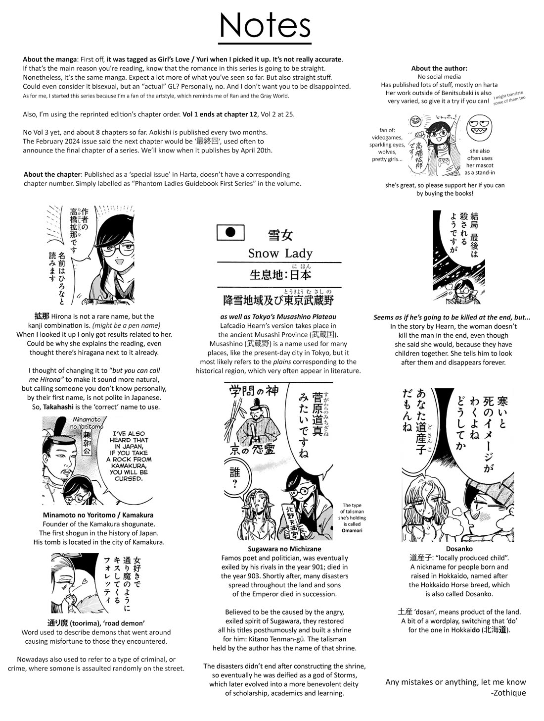 Beni Tsubaki Chapter 8.5 page 13 - Chapter 8.5: Phantom Ladies Guidebook 1