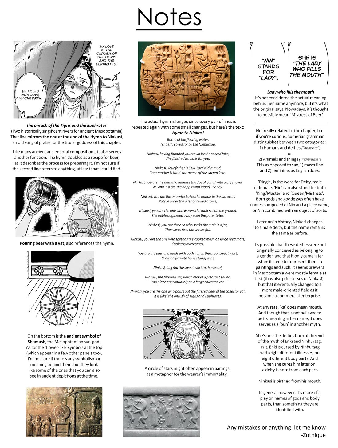 Beni Tsubaki Chapter 9 page 23 - Chapter 9: Goddess Ninkasi: Ancient Mesopotamia