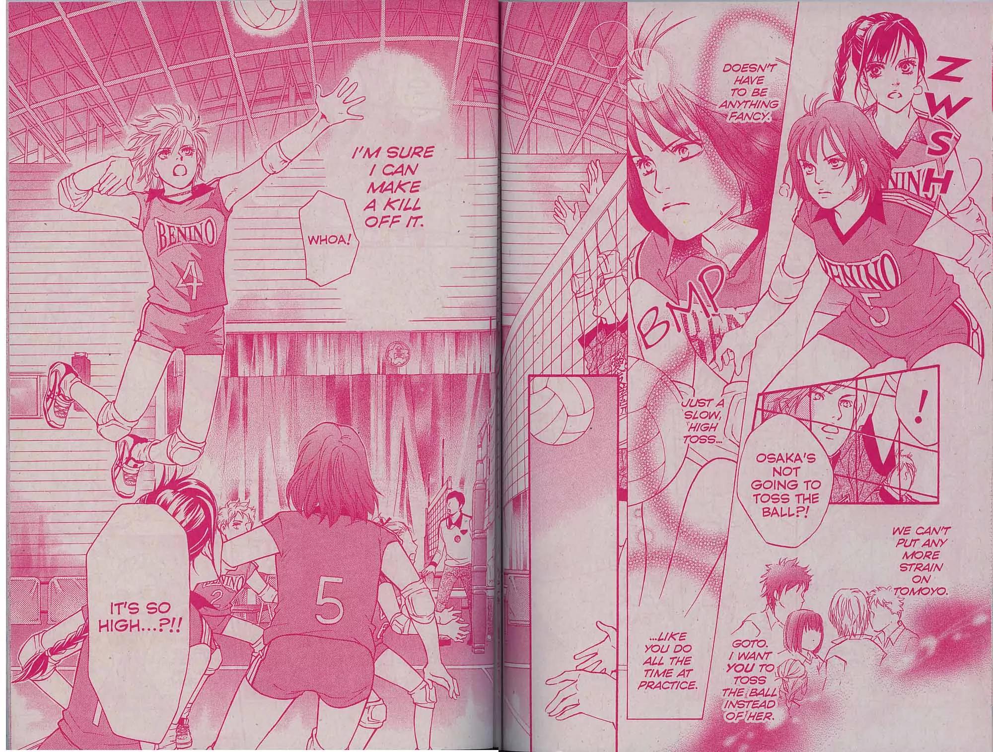Beniiro Hero Chapter 44 page 10 - Chapter 44: Game 19: Dig deep, girls!