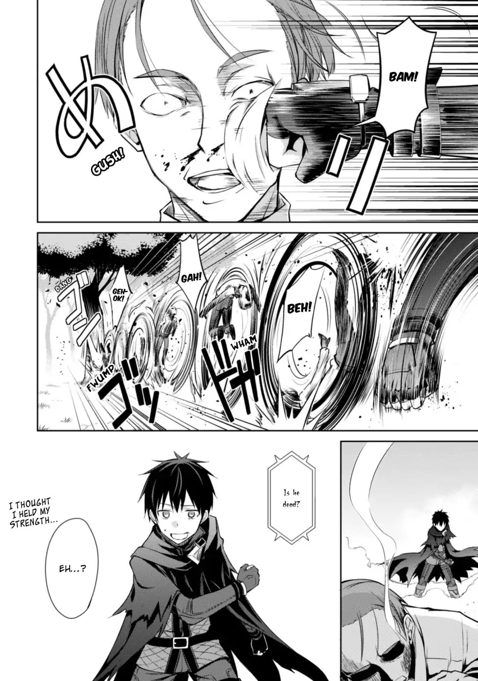 Berserk of Gluttony Chapter 13 page 17 - Chapter 13: The Weight Of A Fist