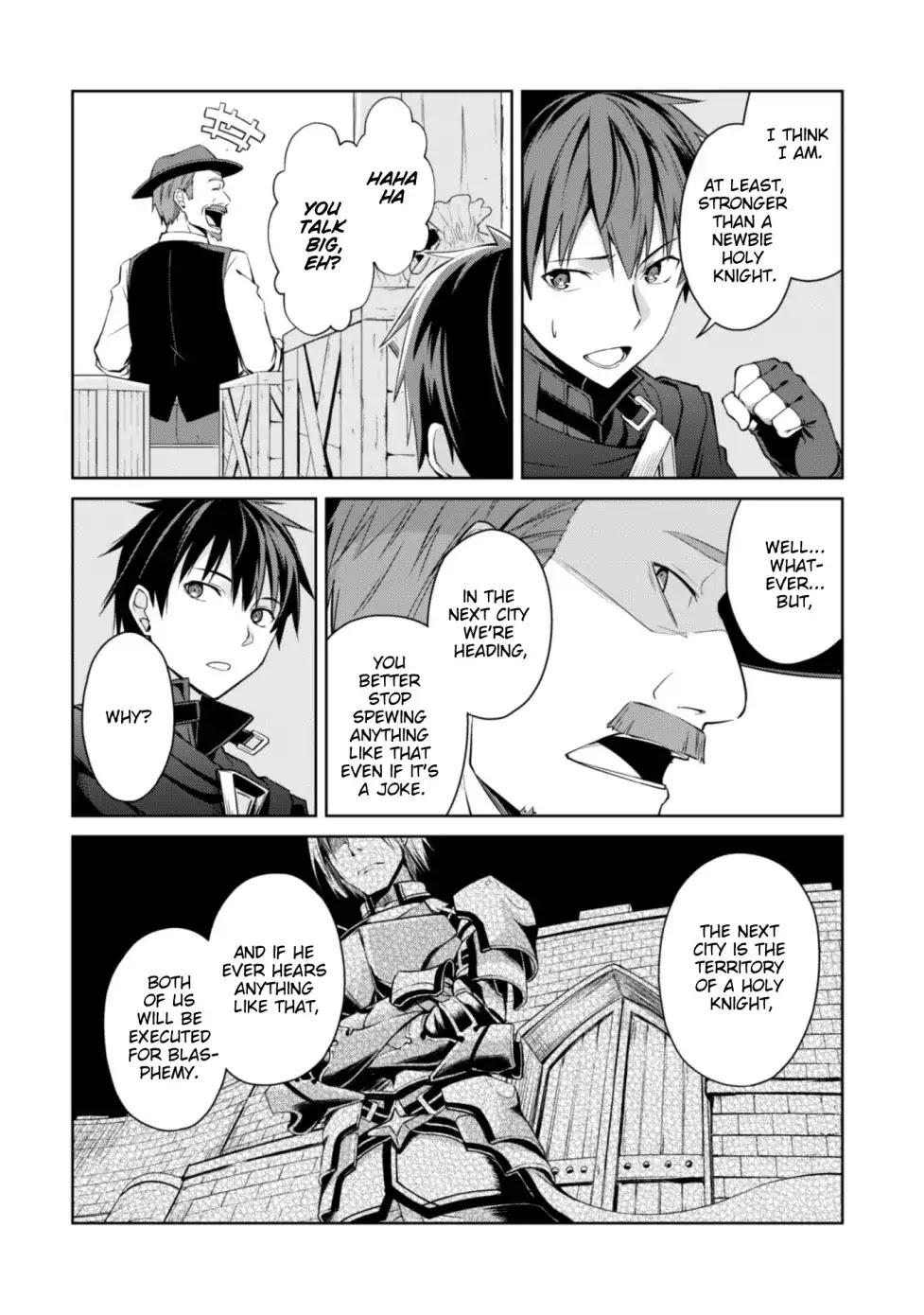Berserk of Gluttony Chapter 13 page 21 - Chapter 13: The Weight Of A Fist