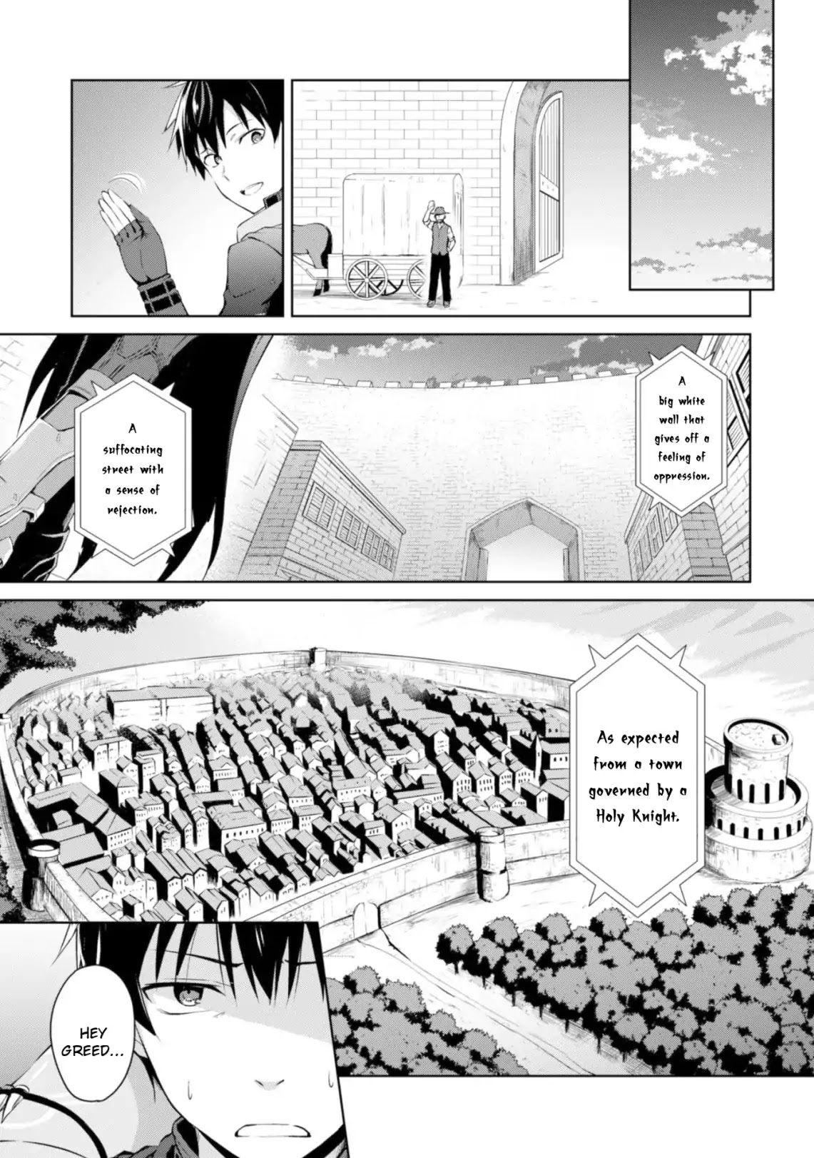 Berserk of Gluttony Chapter 14 page 1 - Chapter 14: The desert of ruin