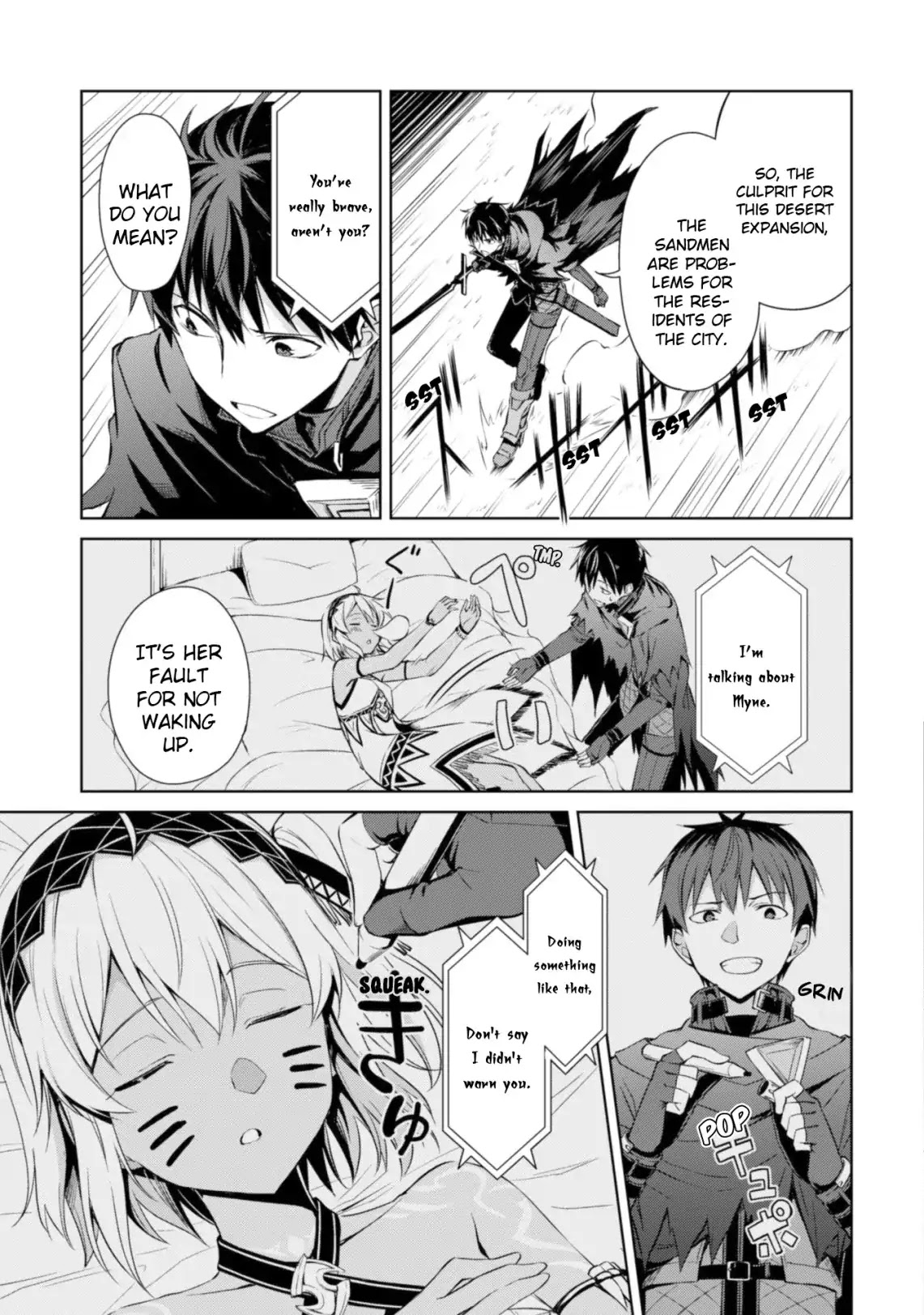 Berserk of Gluttony Chapter 14 page 15 - Chapter 14: The desert of ruin