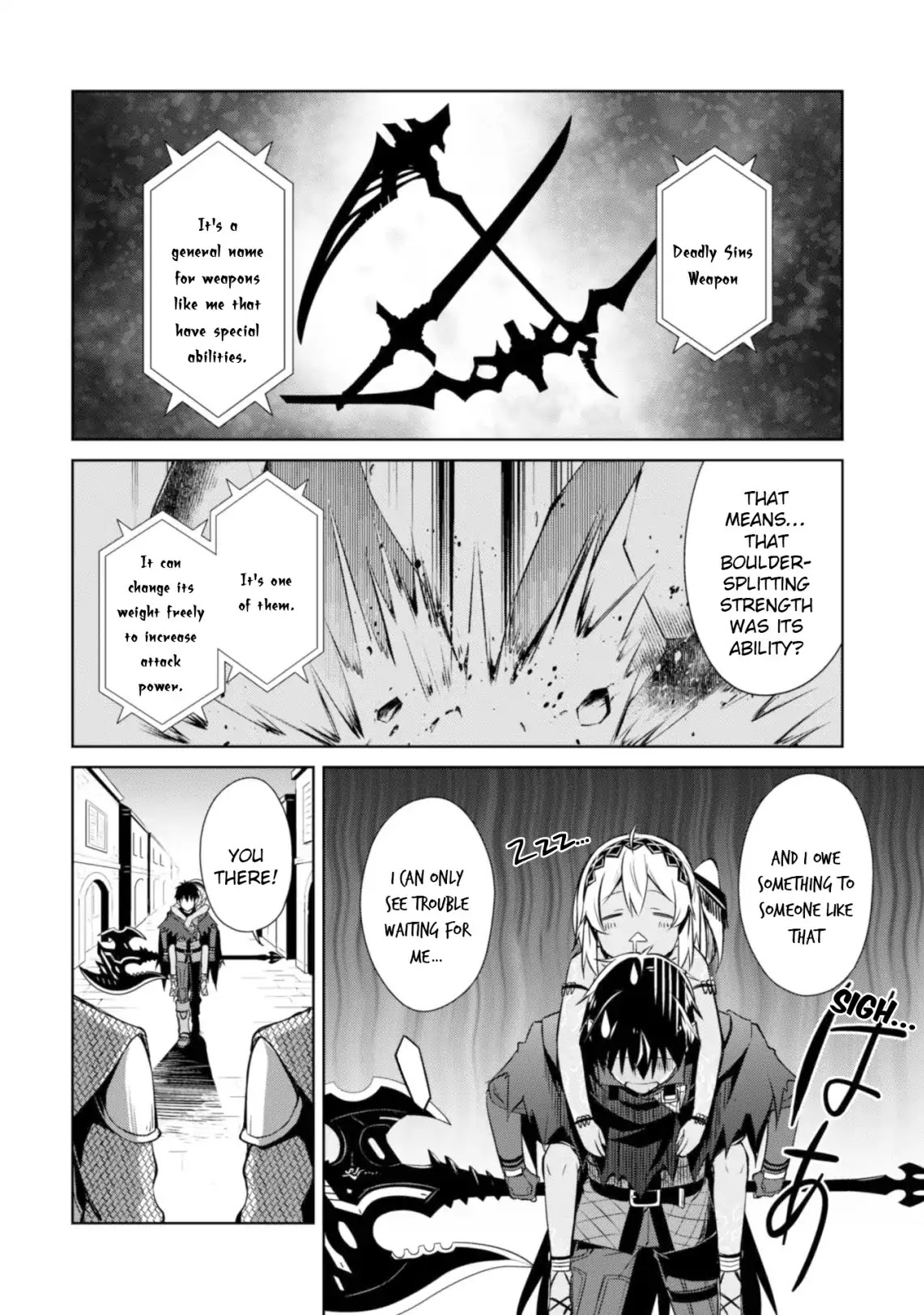 Berserk of Gluttony Chapter 14 page 6 - Chapter 14: The desert of ruin