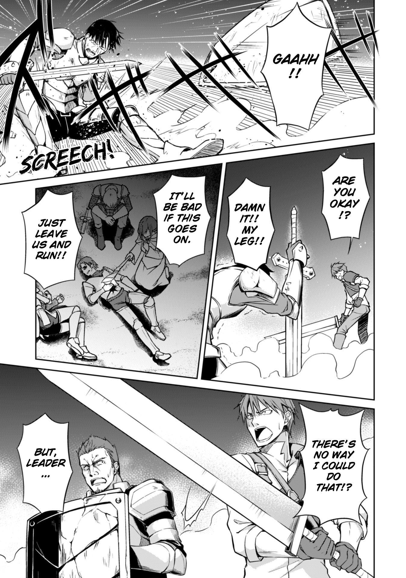 Berserk of Gluttony Chapter 15 page 1 - Chapter 15: The Stout Arm That Surrounds The Sand