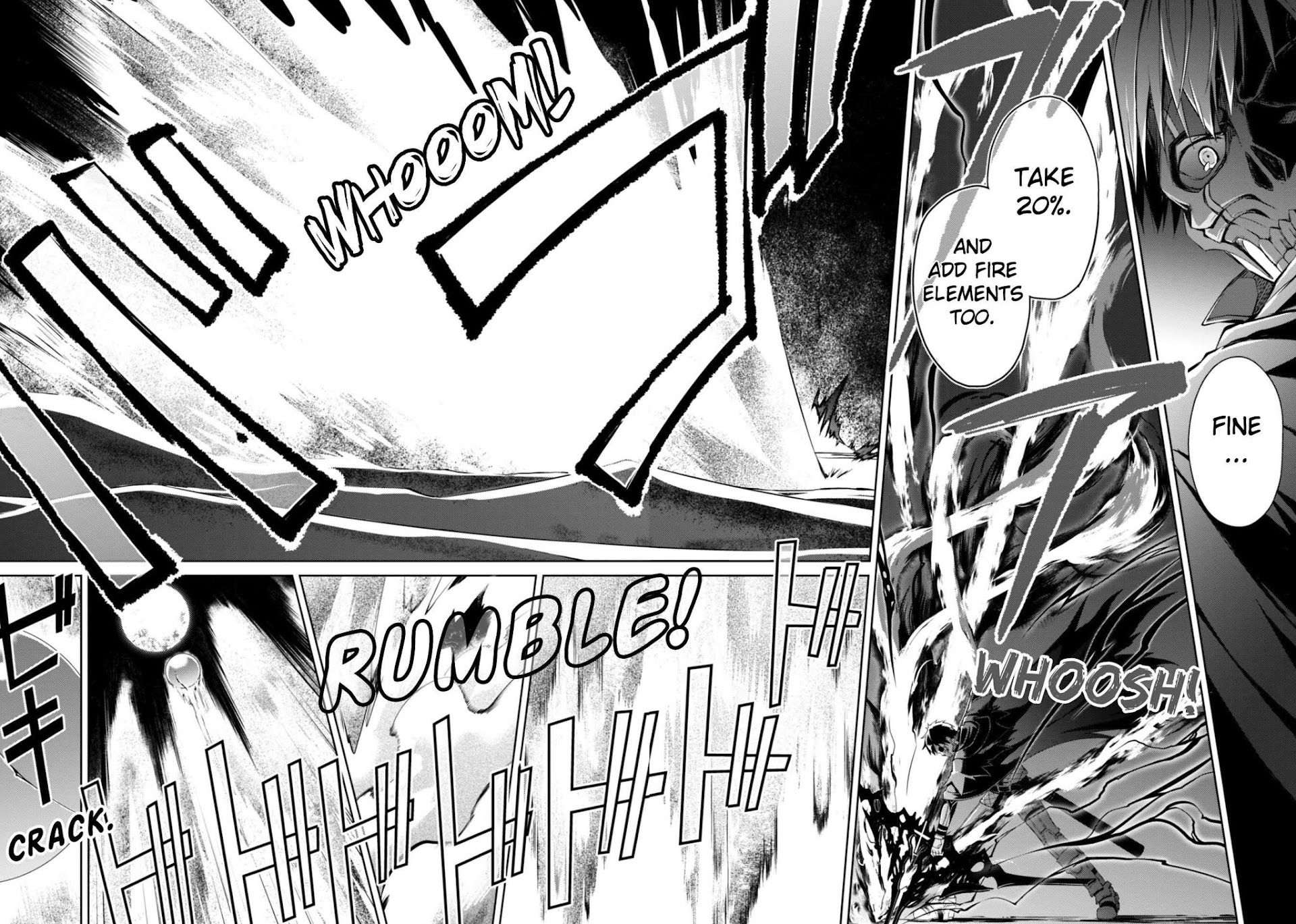 Berserk of Gluttony Chapter 15 page 11 - Chapter 15: The Stout Arm That Surrounds The Sand