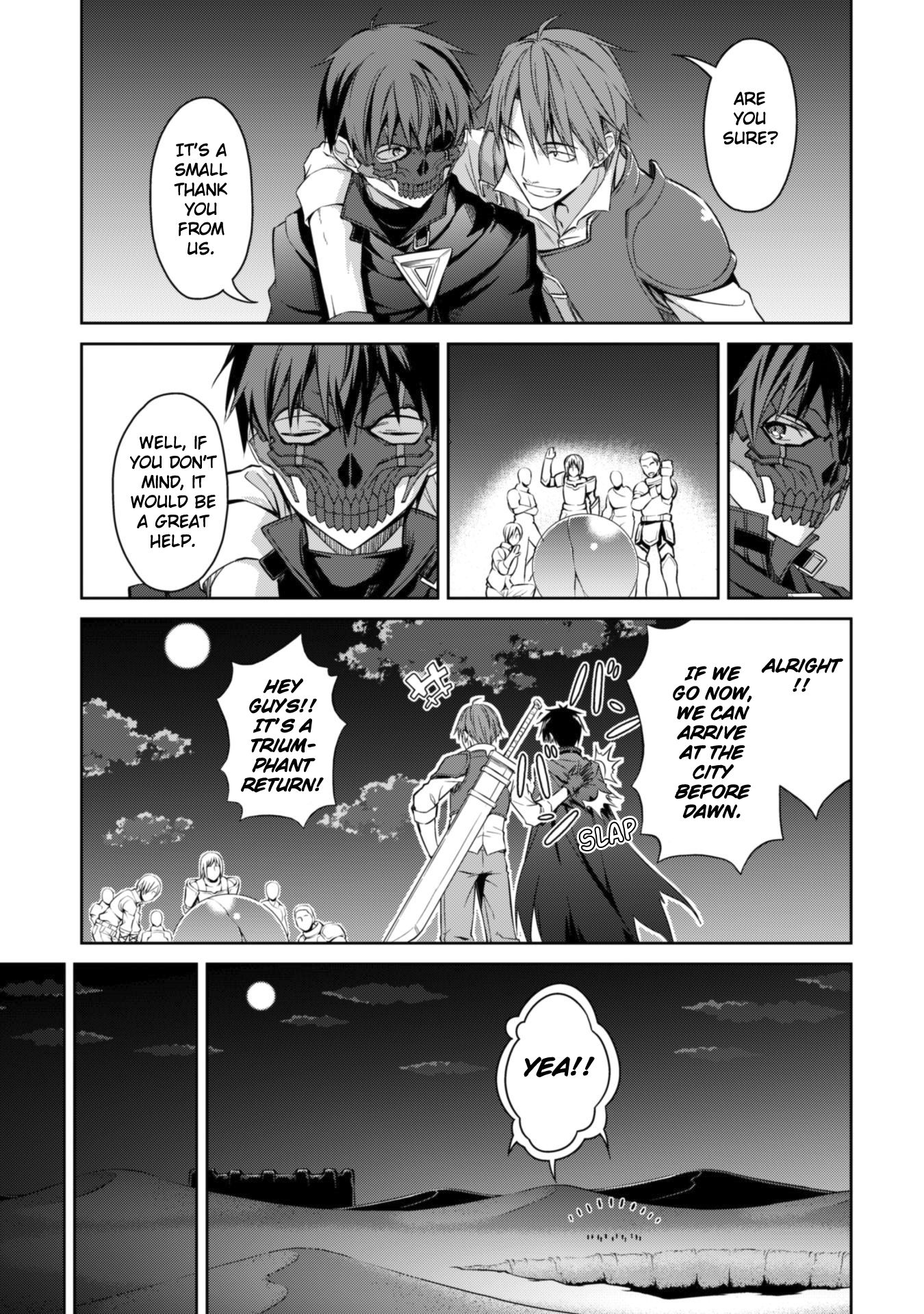 Berserk of Gluttony Chapter 15 page 15 - Chapter 15: The Stout Arm That Surrounds The Sand