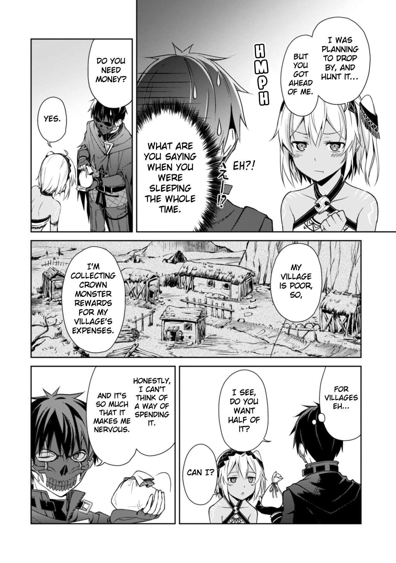 Berserk of Gluttony Chapter 15 page 22 - Chapter 15: The Stout Arm That Surrounds The Sand