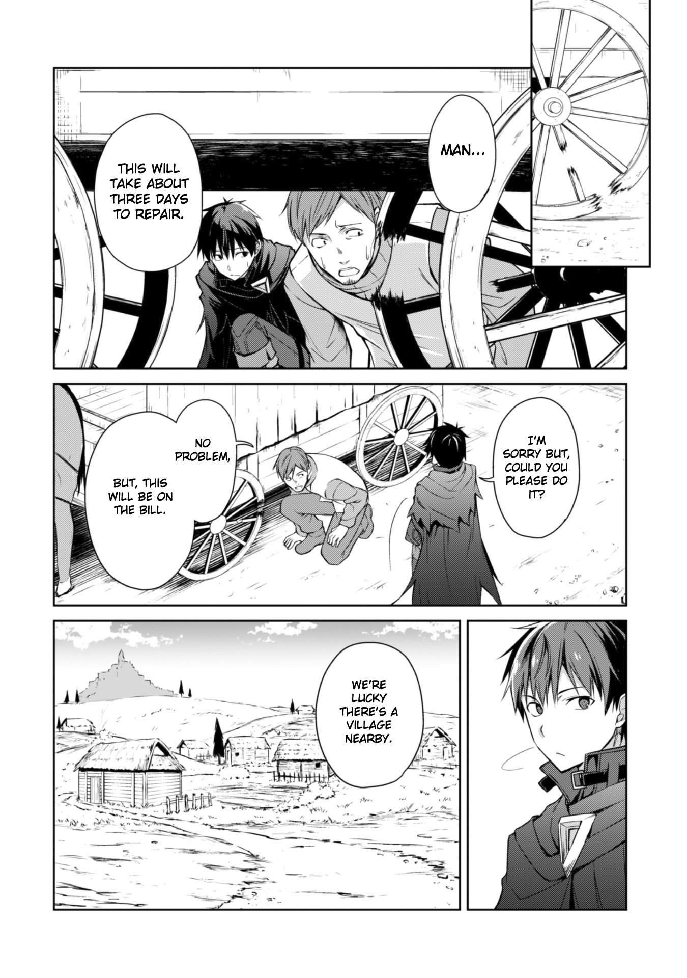 Berserk of Gluttony Chapter 15 page 28 - Chapter 15: The Stout Arm That Surrounds The Sand