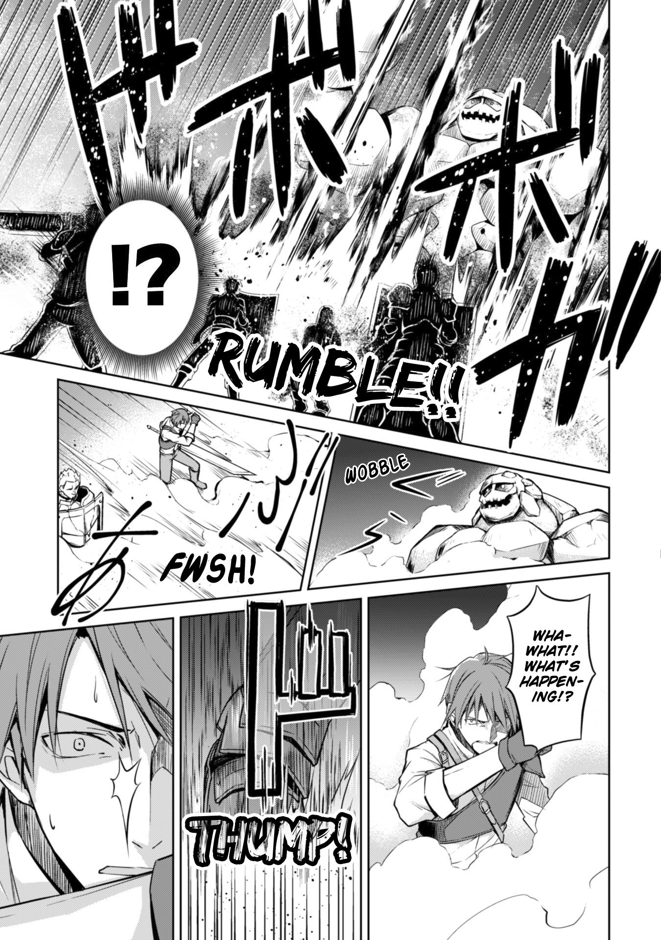 Berserk of Gluttony Chapter 15 page 3 - Chapter 15: The Stout Arm That Surrounds The Sand