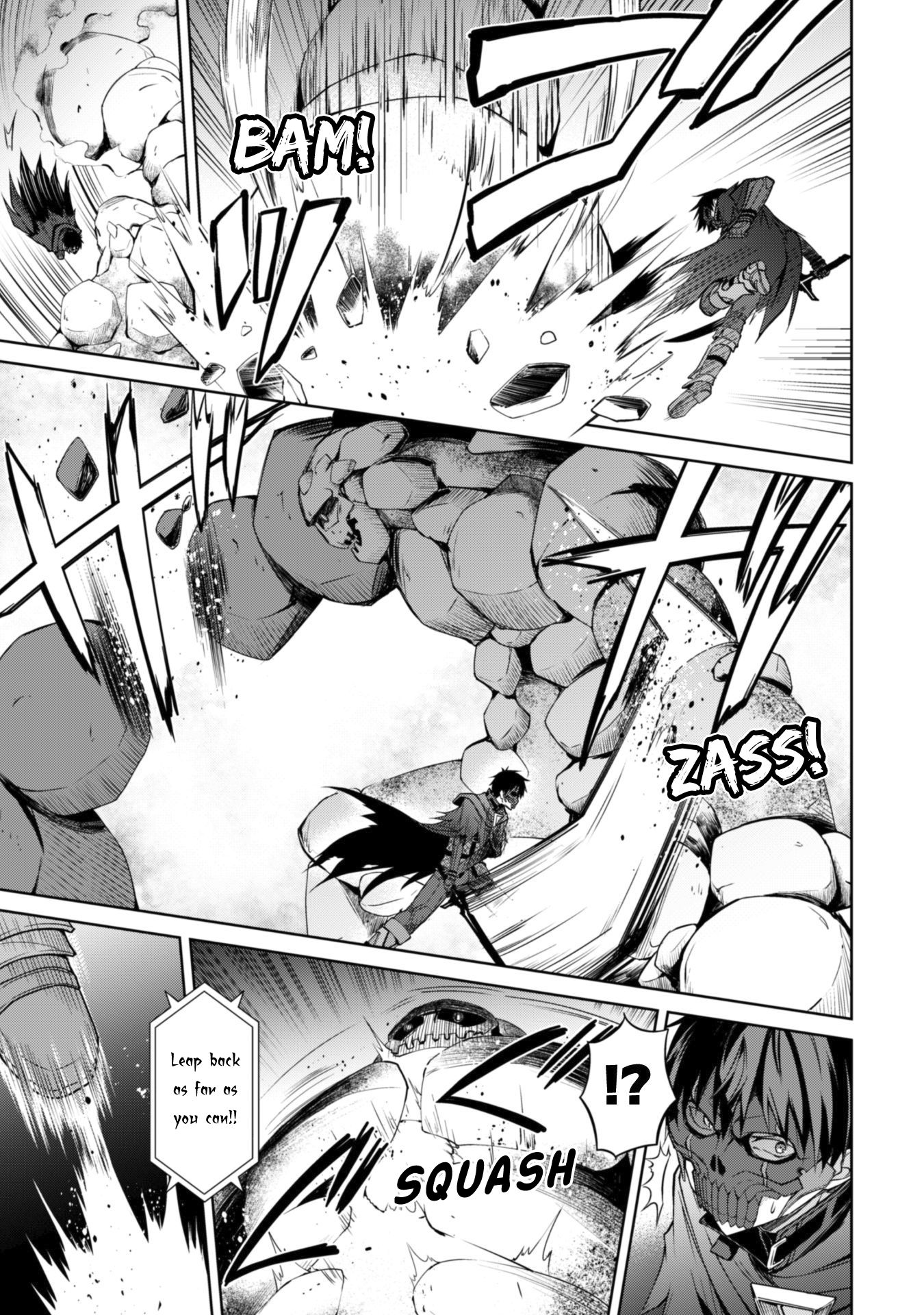 Berserk of Gluttony Chapter 15 page 6 - Chapter 15: The Stout Arm That Surrounds The Sand