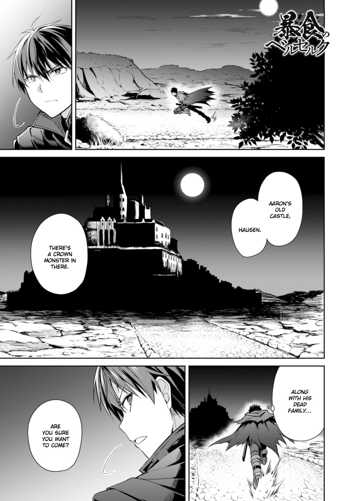 Berserk of Gluttony Chapter 17 page 1 - Chapter 17: A Town Governed By Death