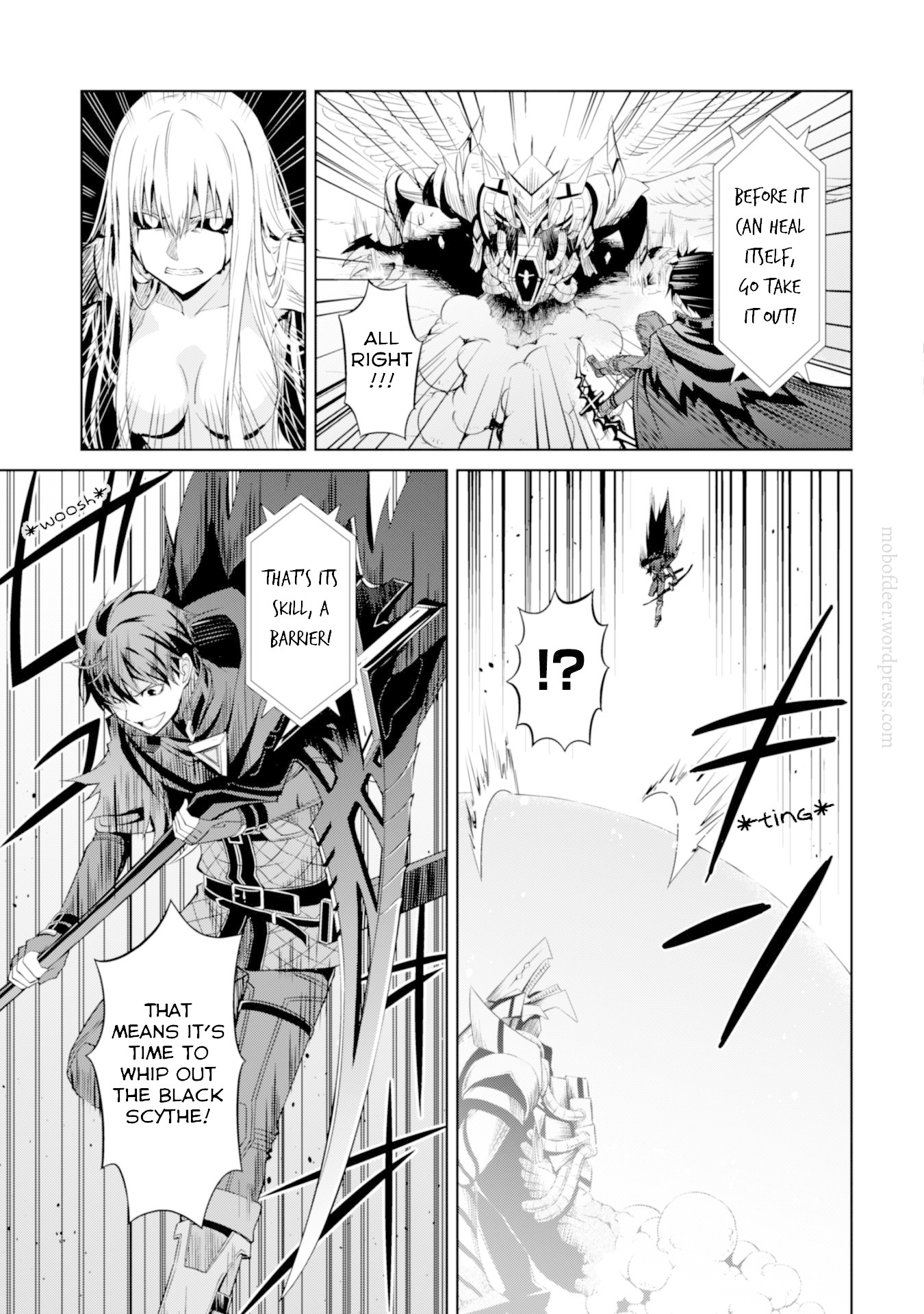 Berserk of Gluttony Chapter 21 page 10 - Chapter 21: The Barrier Chimera