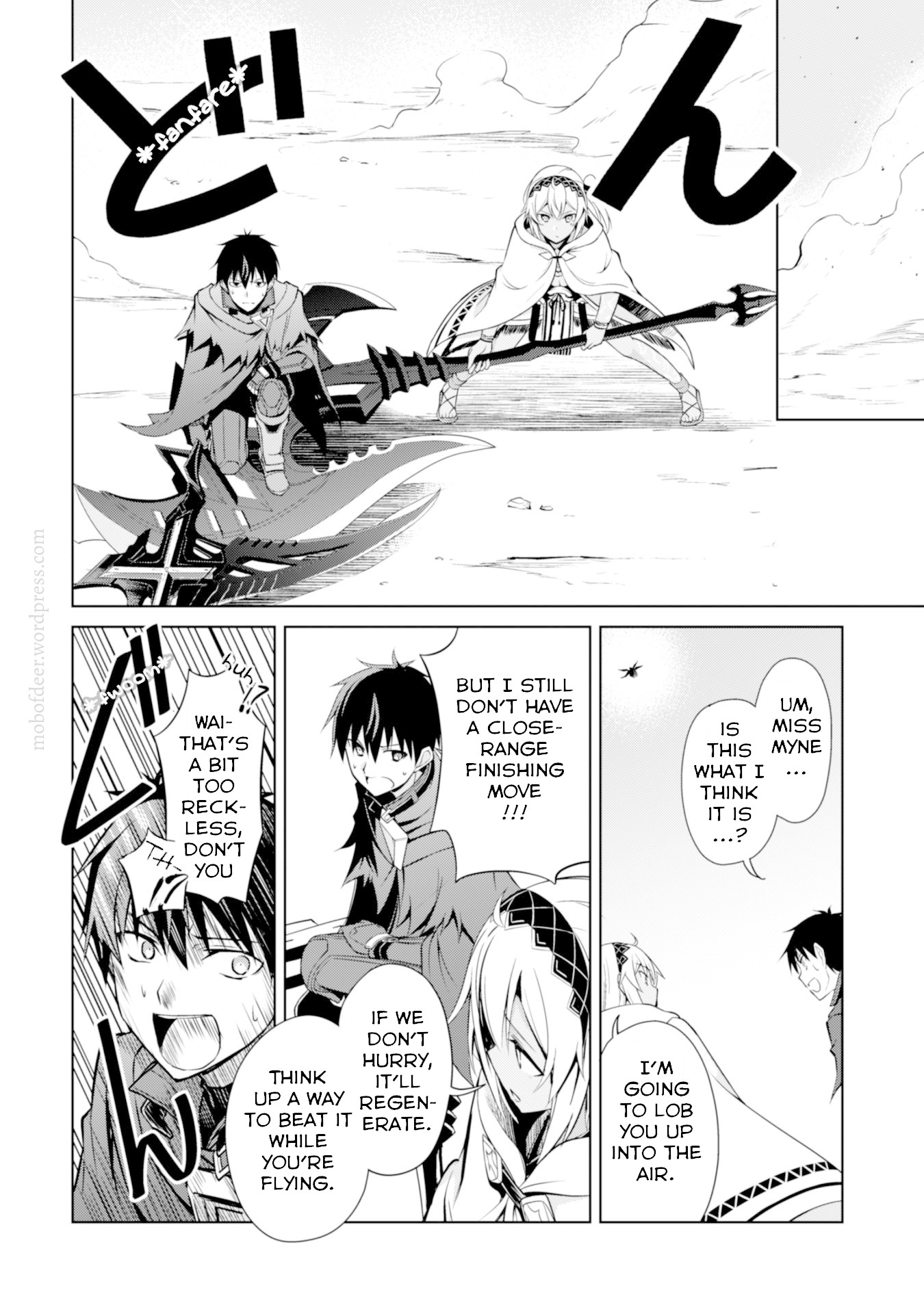 Berserk of Gluttony Chapter 21 page 17 - Chapter 21: The Barrier Chimera