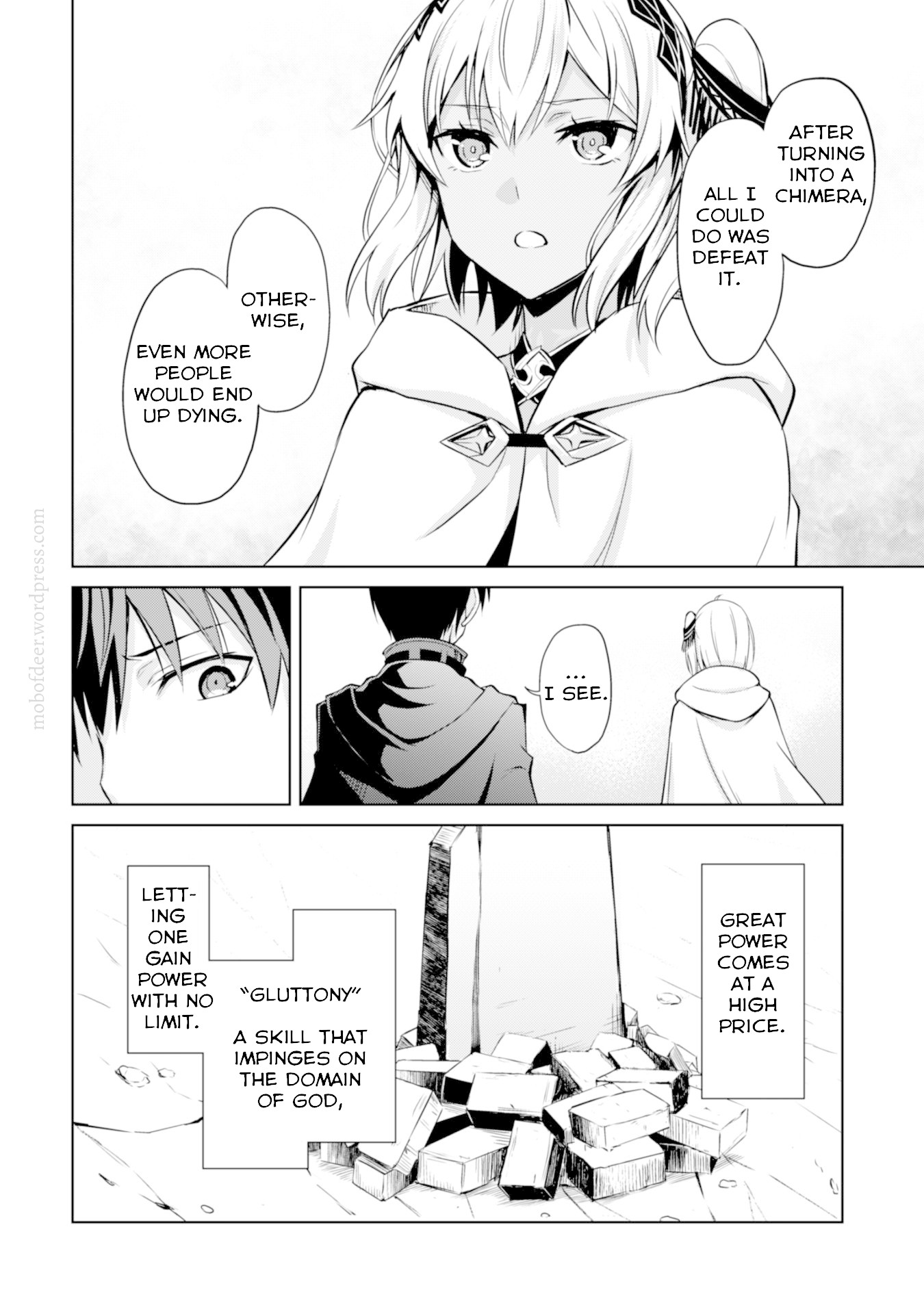 Berserk of Gluttony Chapter 21 page 28 - Chapter 21: The Barrier Chimera
