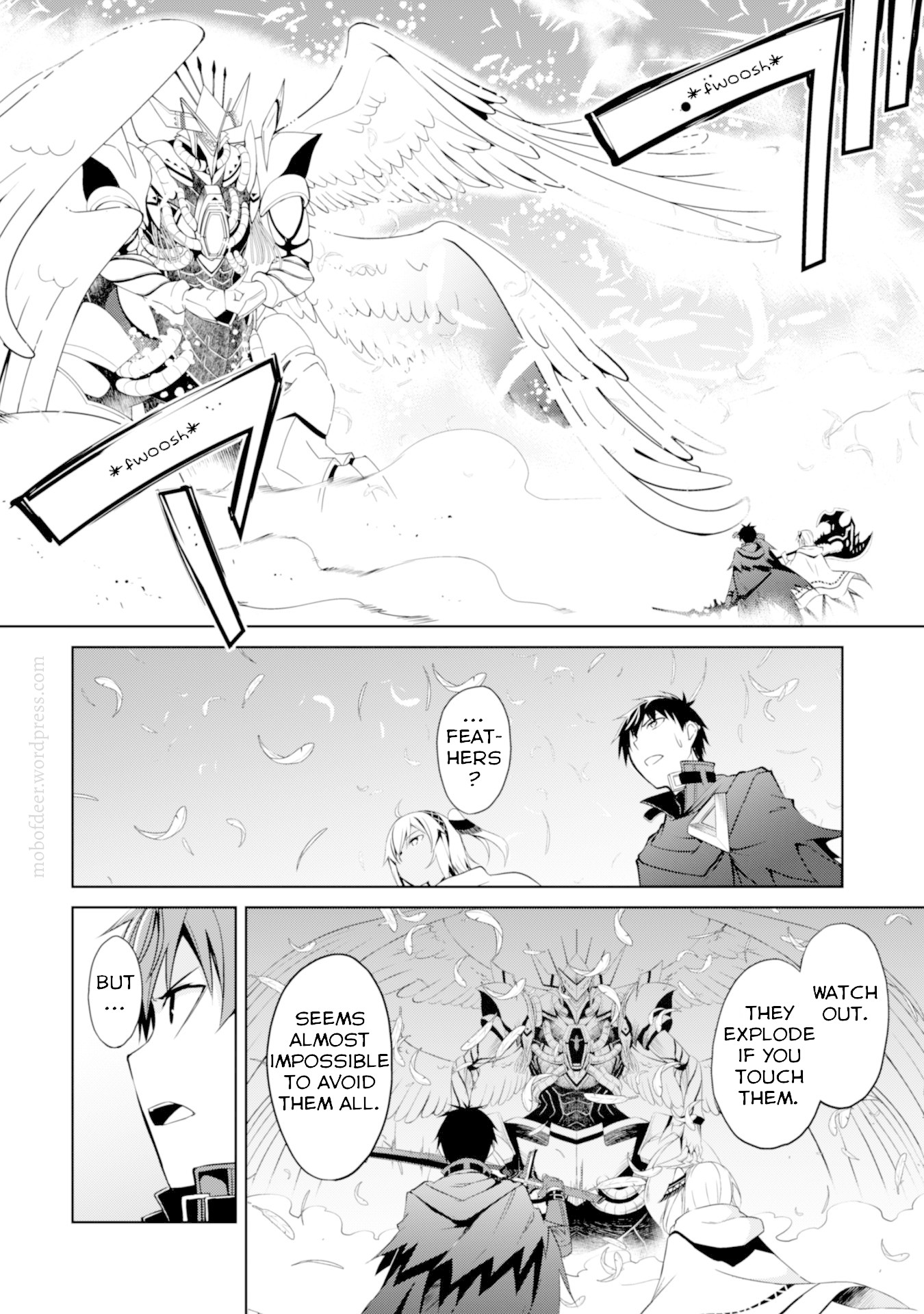 Berserk of Gluttony Chapter 21 page 3 - Chapter 21: The Barrier Chimera