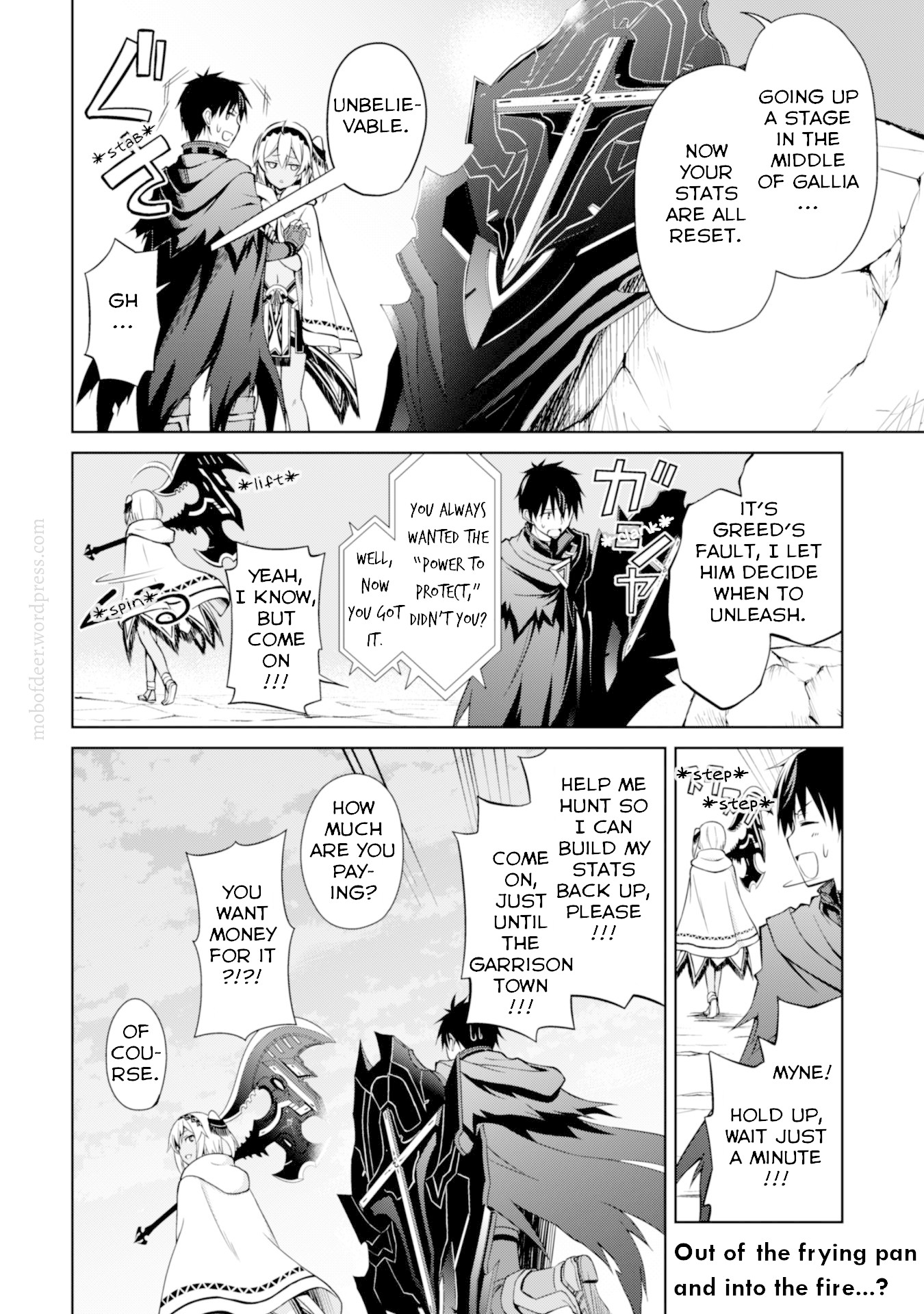 Berserk of Gluttony Chapter 21 page 32 - Chapter 21: The Barrier Chimera