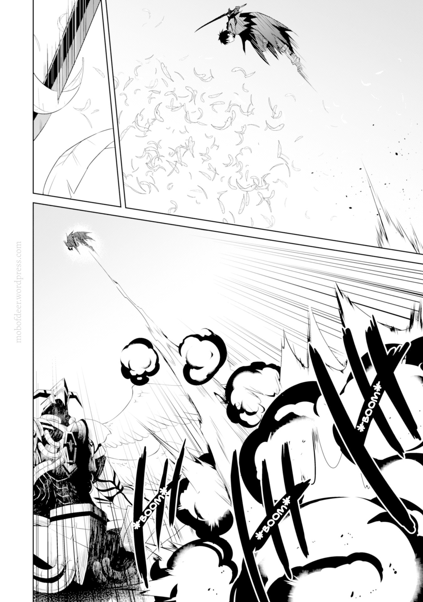 Berserk of Gluttony Chapter 21 page 5 - Chapter 21: The Barrier Chimera