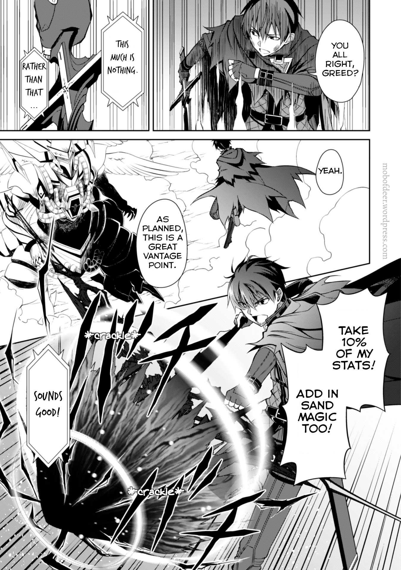 Berserk of Gluttony Chapter 21 page 6 - Chapter 21: The Barrier Chimera