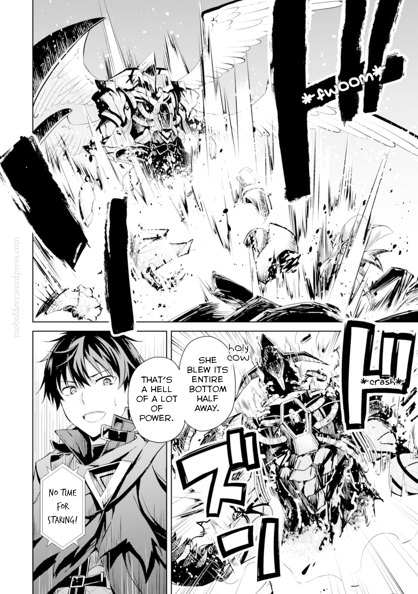 Berserk of Gluttony Chapter 21 page 9 - Chapter 21: The Barrier Chimera
