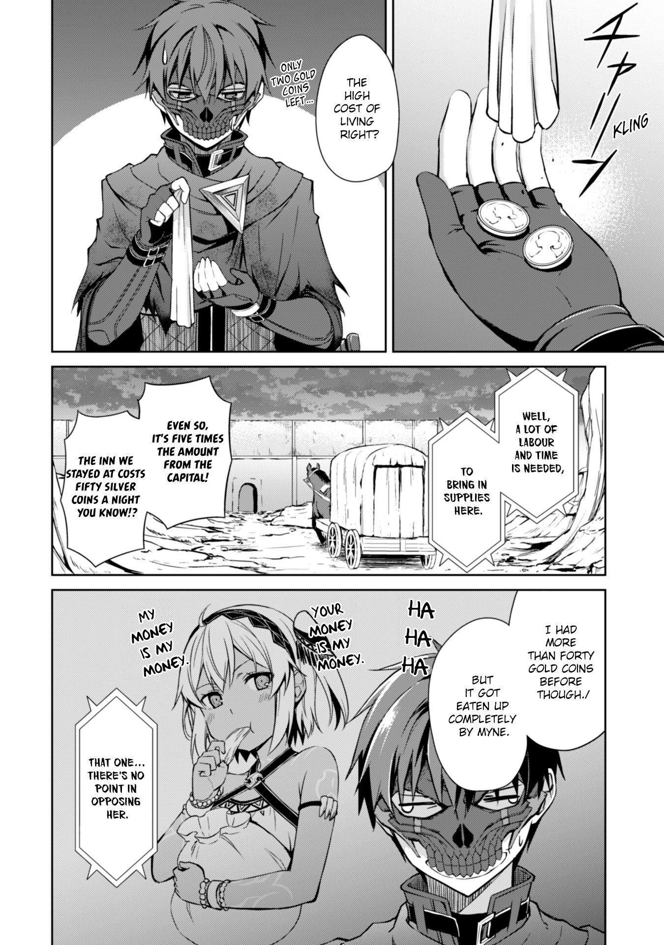 Berserk of Gluttony Chapter 22 page 14 - Chapter 22: Reunion With The White Holy Knight