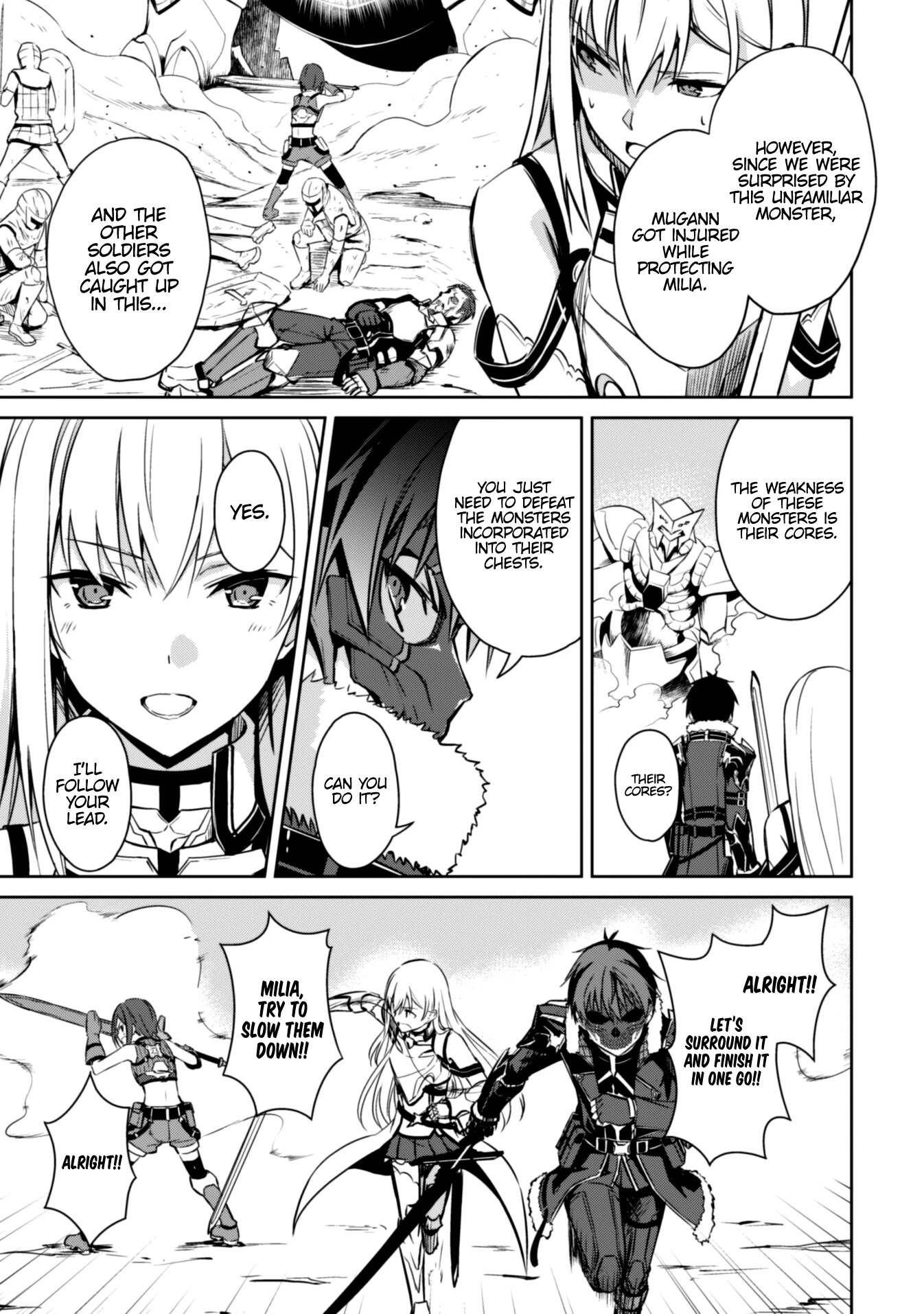 Berserk of Gluttony Chapter 24 page 17 - Chapter 24: The Great Valley Of Fate