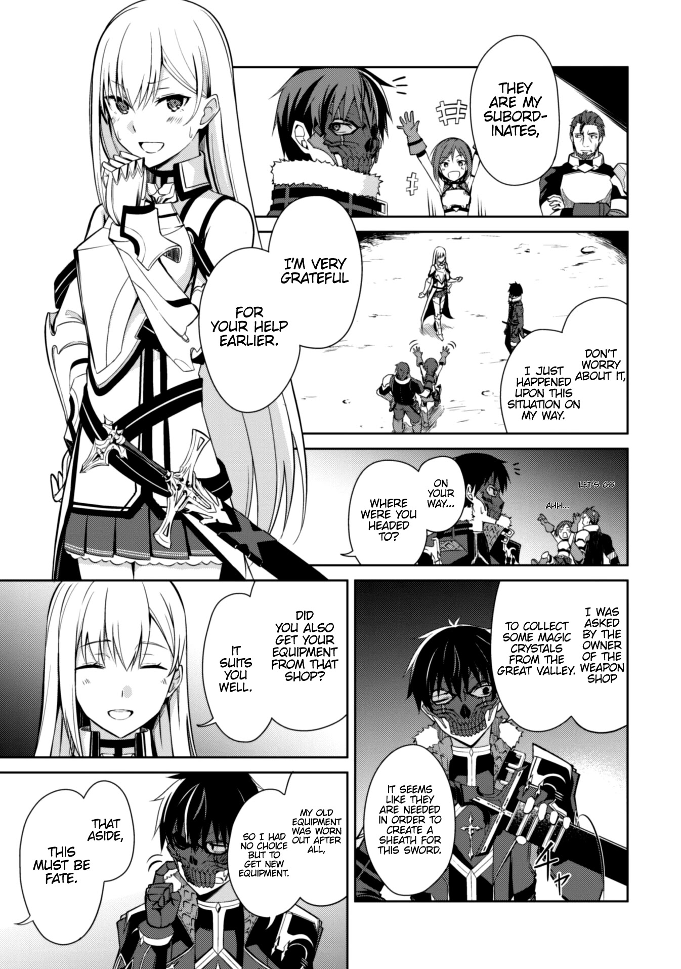 Berserk of Gluttony Chapter 24 page 3 - Chapter 24: The Great Valley Of Fate