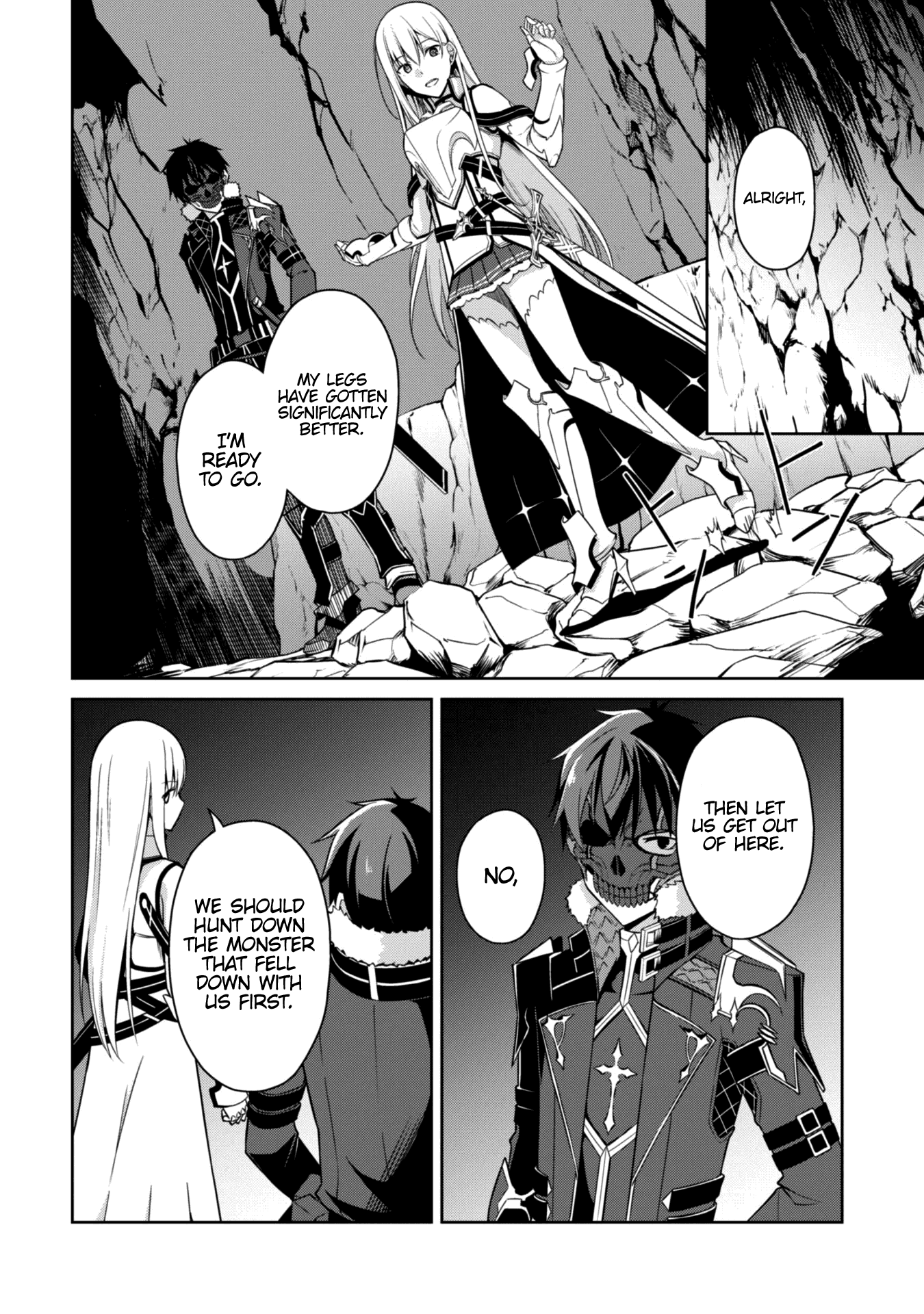 Berserk of Gluttony Chapter 25 page 12 - Chapter 25: The Bottom of the Cavity