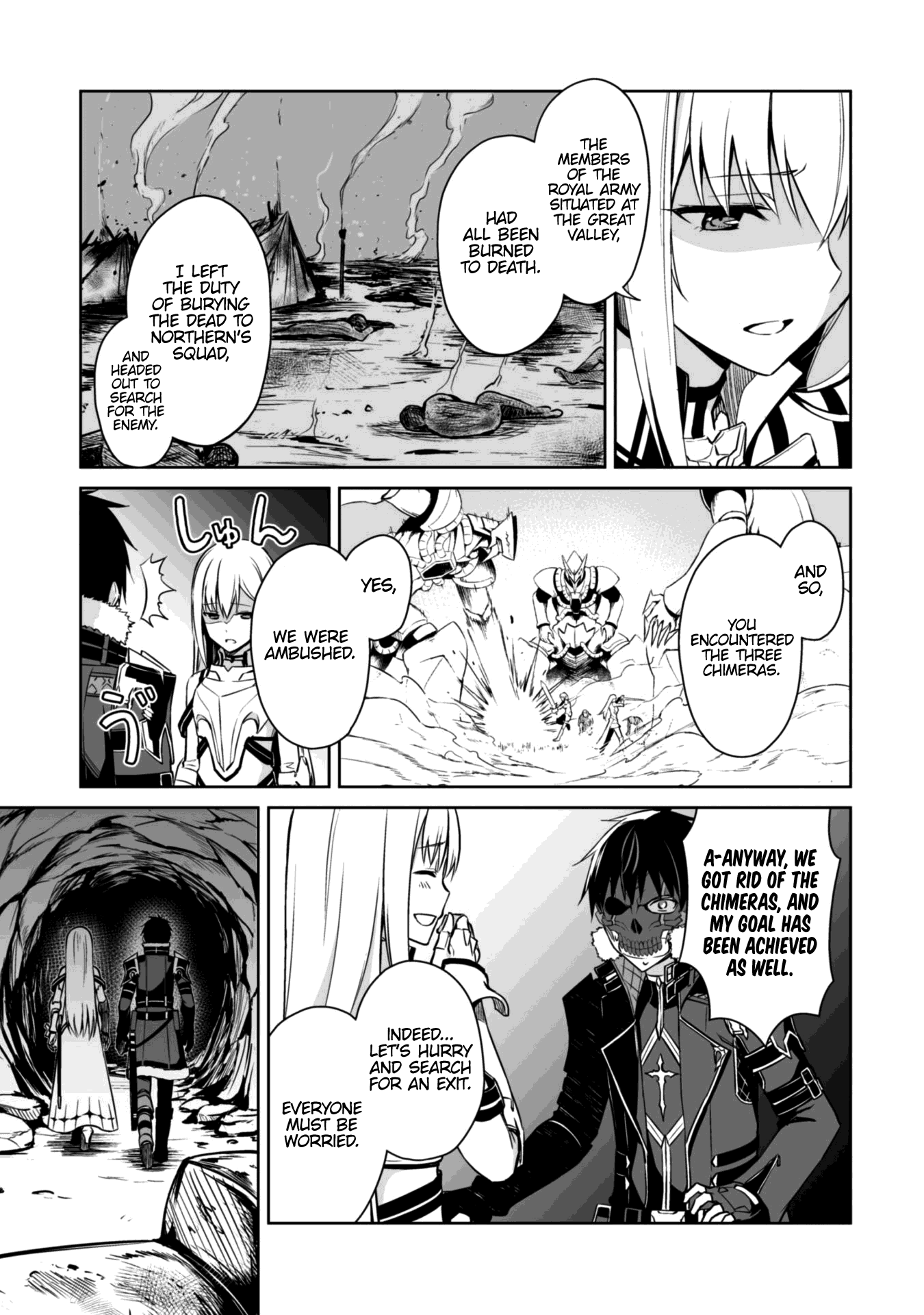 Berserk of Gluttony Chapter 25 page 25 - Chapter 25: The Bottom of the Cavity