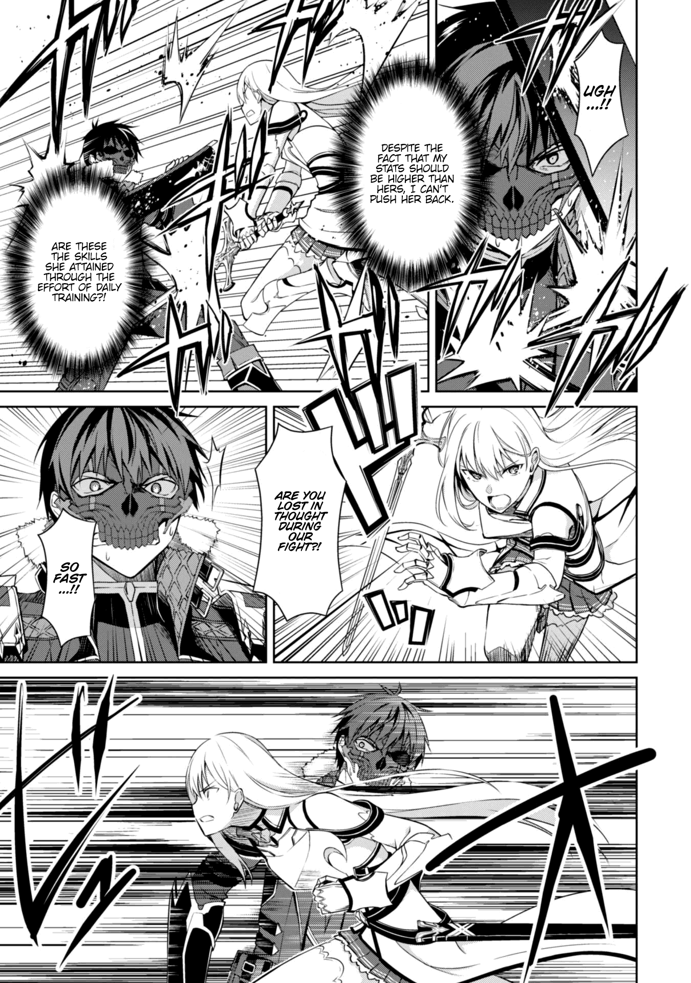 Berserk of Gluttony Chapter 26 page 11 - Chapter 26: The Black Sword & The Holy Sword