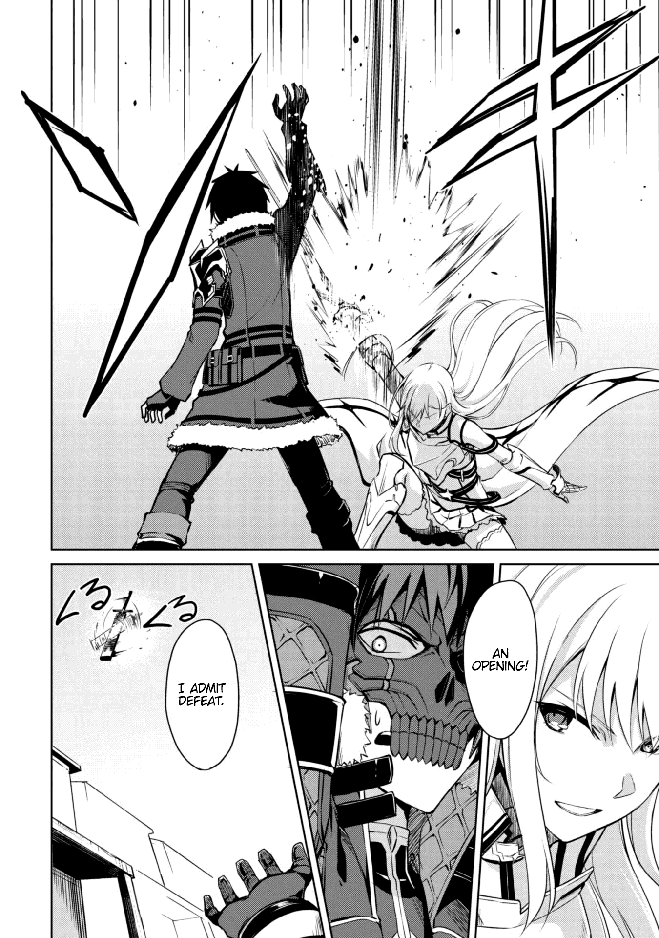 Berserk of Gluttony Chapter 26 page 20 - Chapter 26: The Black Sword & The Holy Sword