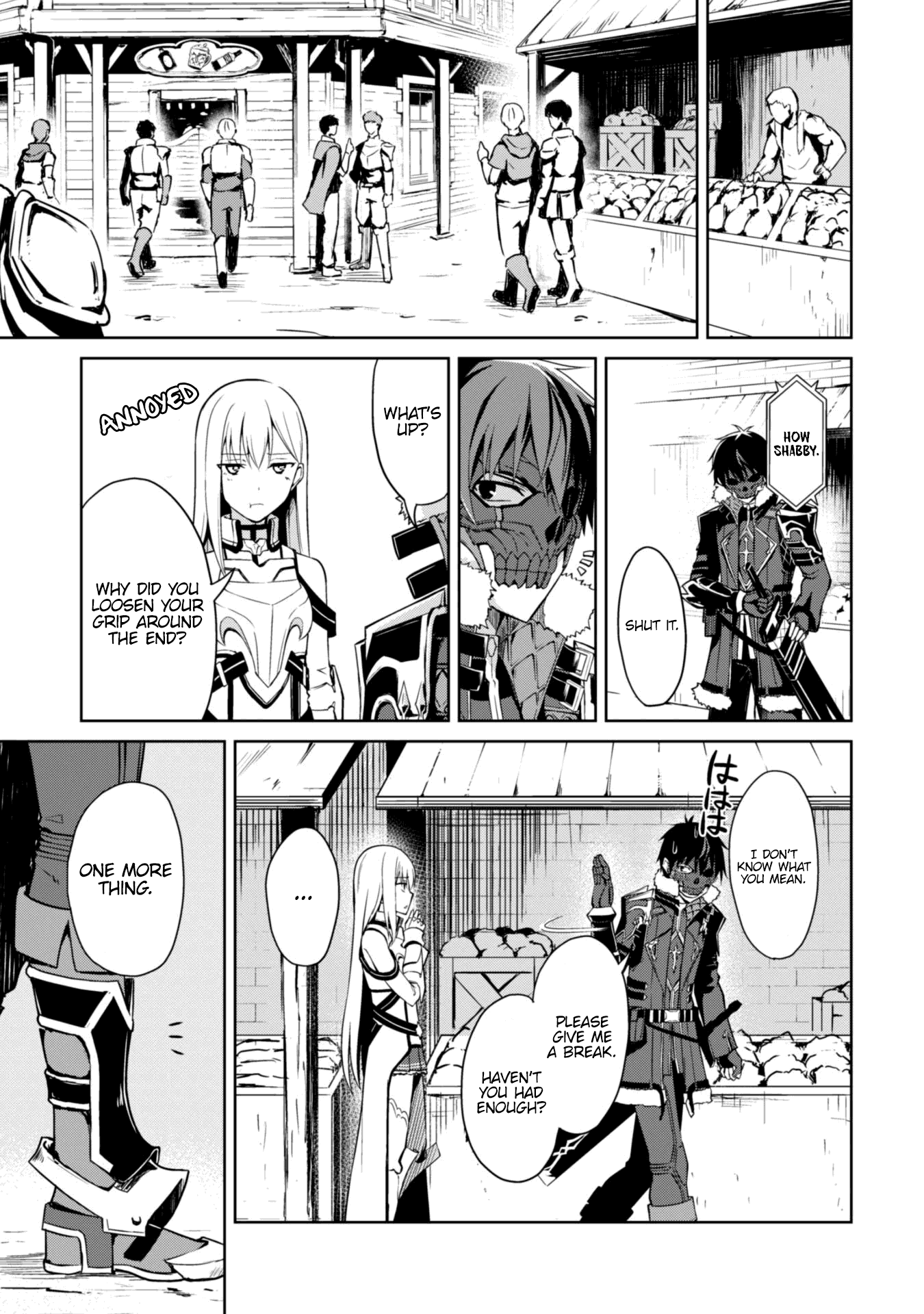 Berserk of Gluttony Chapter 26 page 21 - Chapter 26: The Black Sword & The Holy Sword