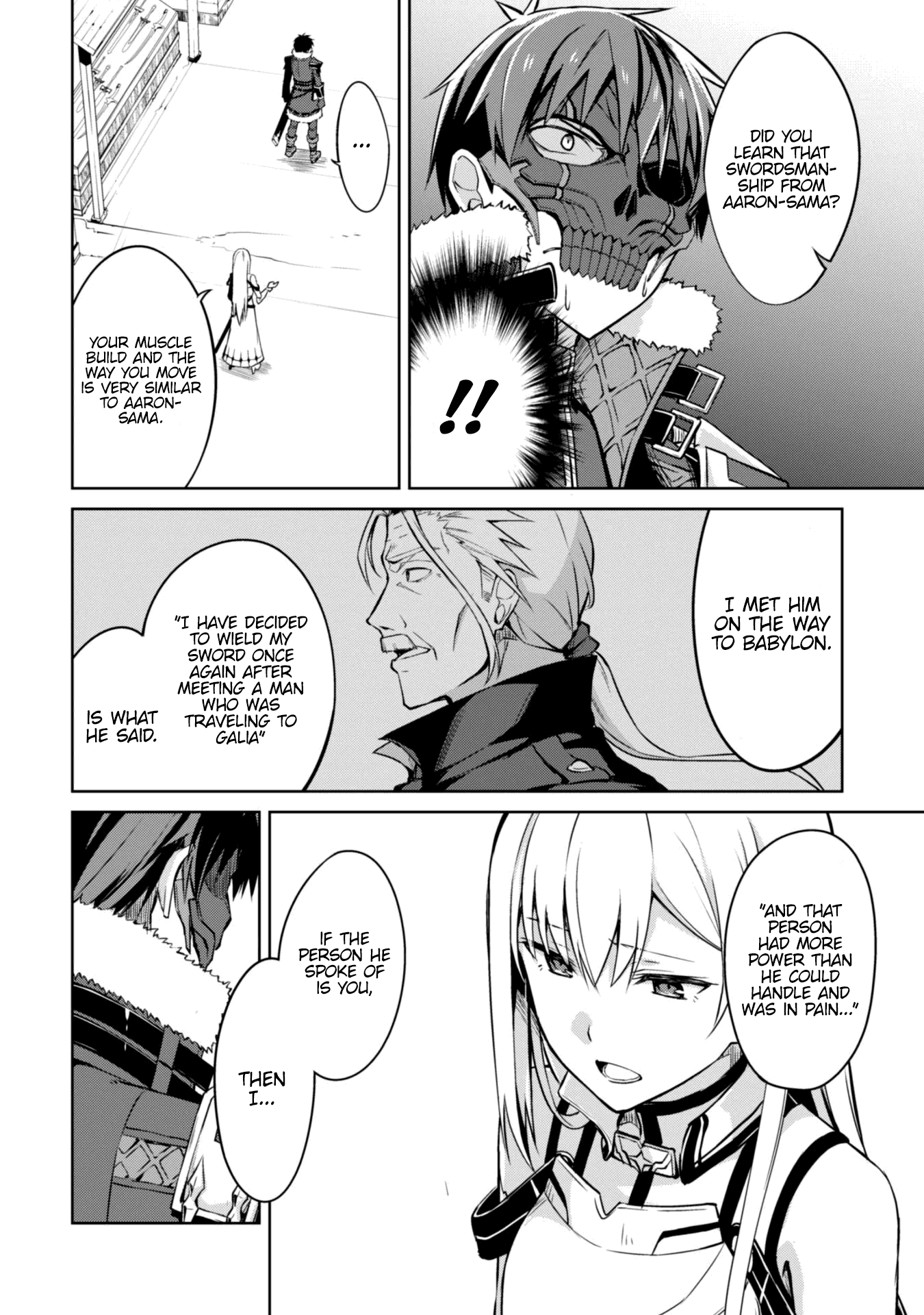 Berserk of Gluttony Chapter 26 page 22 - Chapter 26: The Black Sword & The Holy Sword