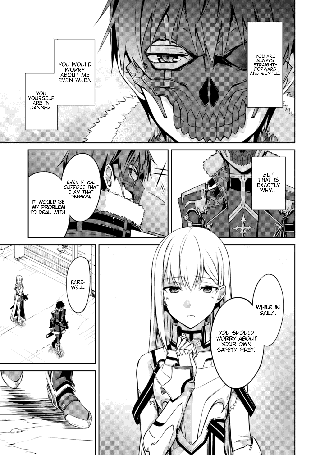 Berserk of Gluttony Chapter 26 page 23 - Chapter 26: The Black Sword & The Holy Sword
