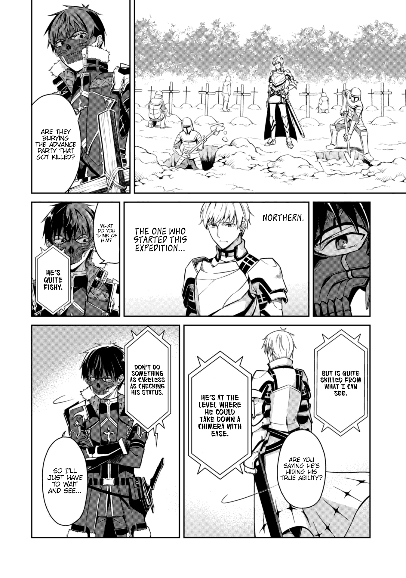 Berserk of Gluttony Chapter 26 page 4 - Chapter 26: The Black Sword & The Holy Sword