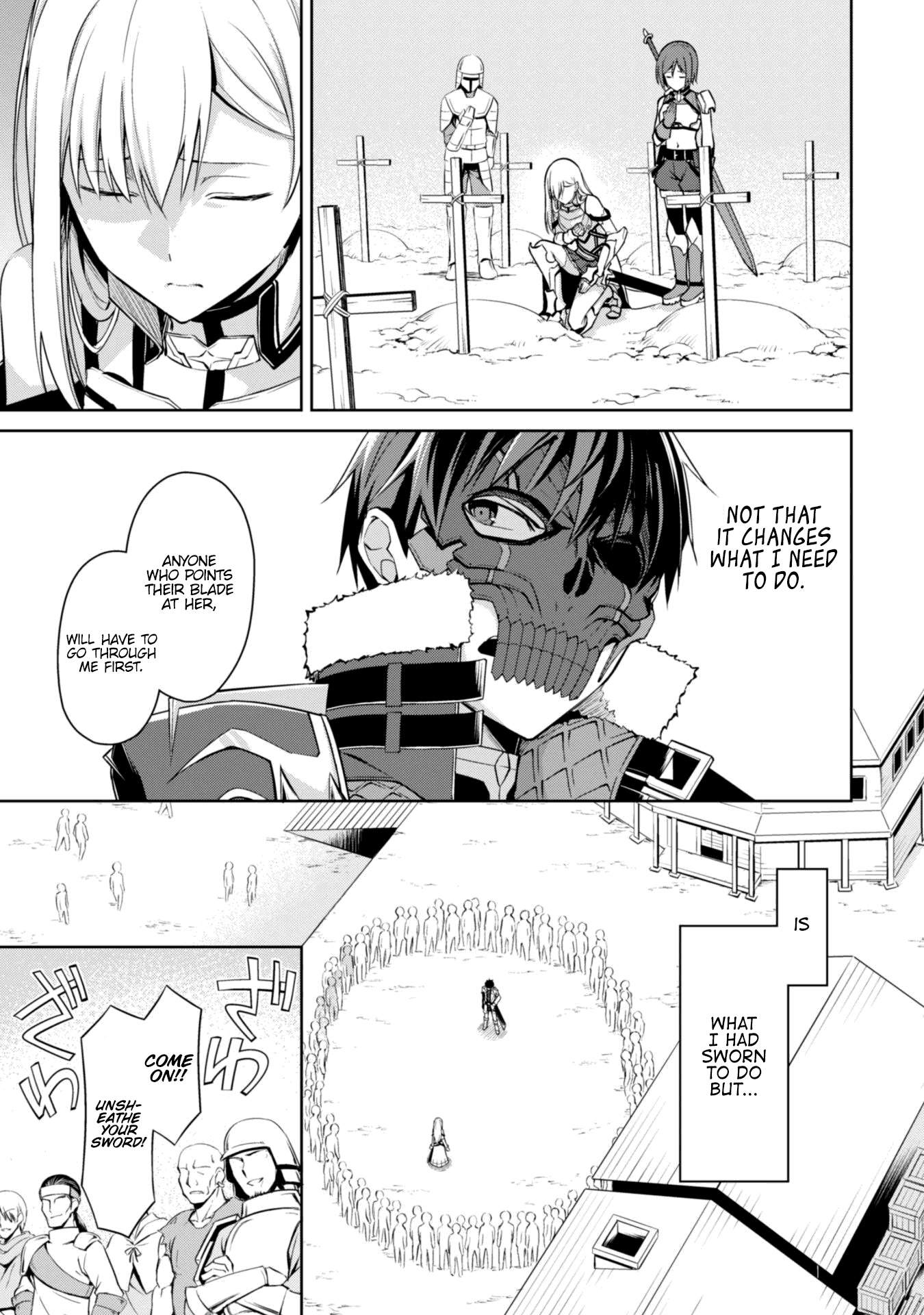 Berserk of Gluttony Chapter 26 page 5 - Chapter 26: The Black Sword & The Holy Sword