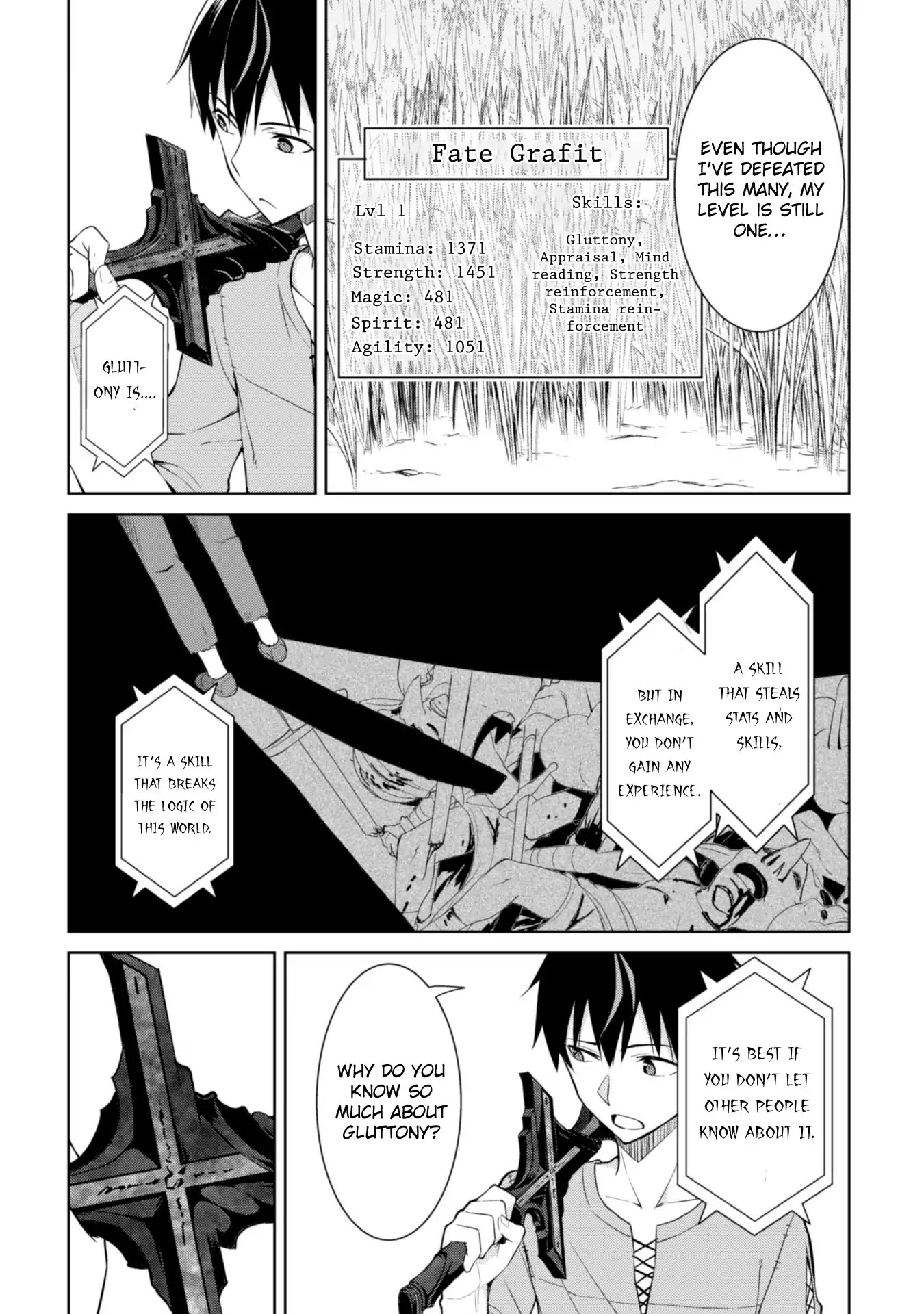 Berserk of Gluttony Chapter 3 page 8 - Chapter 3