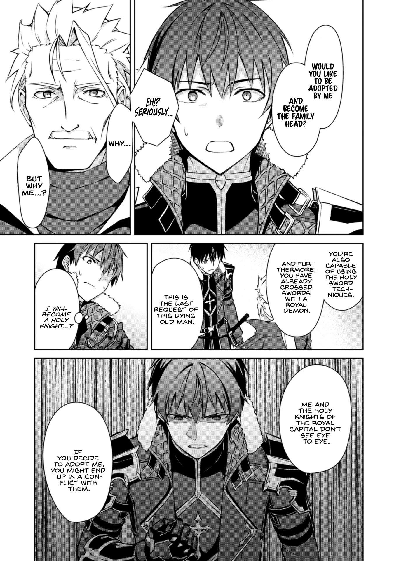 Berserk of Gluttony Chapter 31 page 20 - Chapter 31: The Black Knight