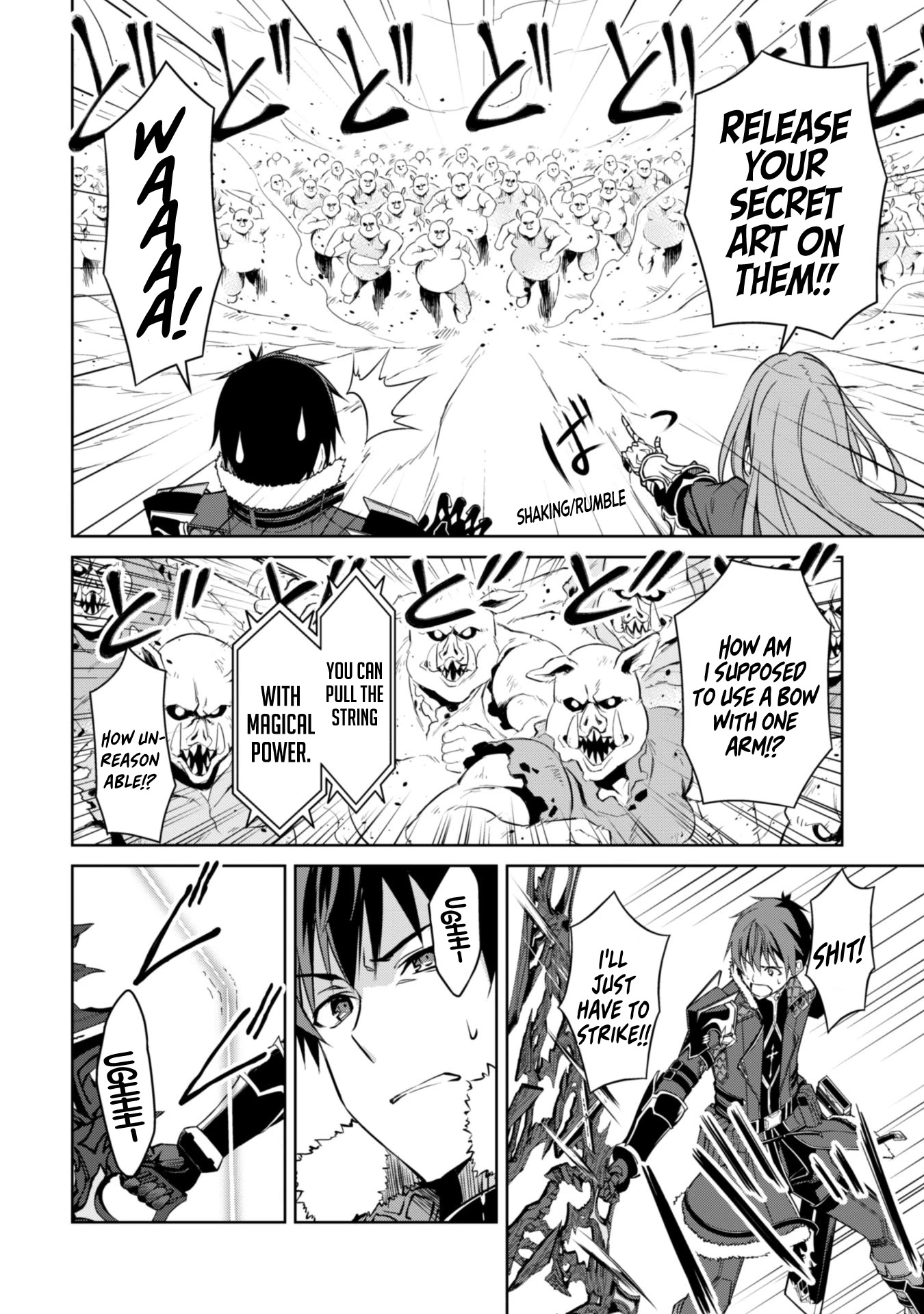 Berserk of Gluttony Chapter 31 page 7 - Chapter 31: The Black Knight